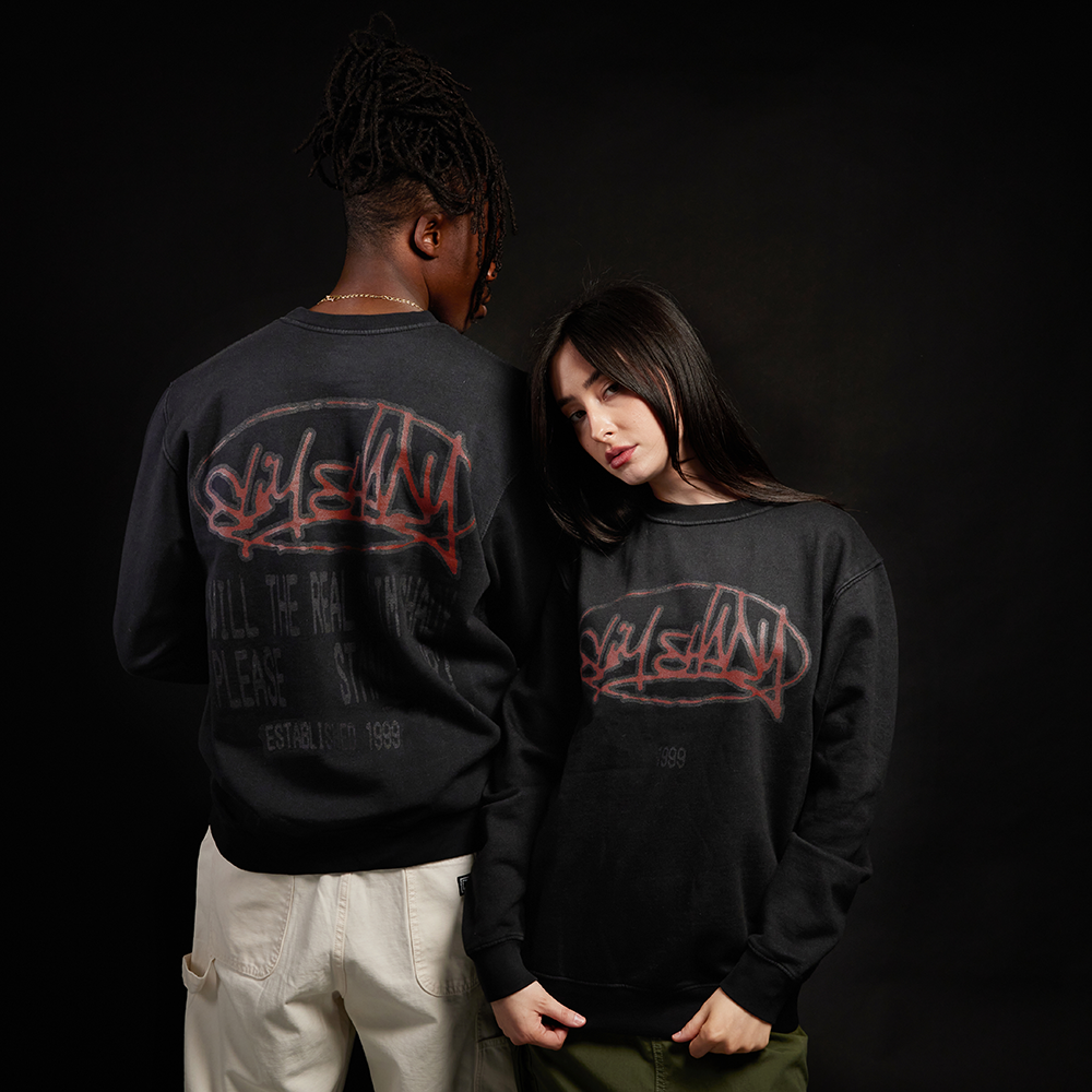 Plz Stand Crewneck (Black) - Official Eminem Online Store