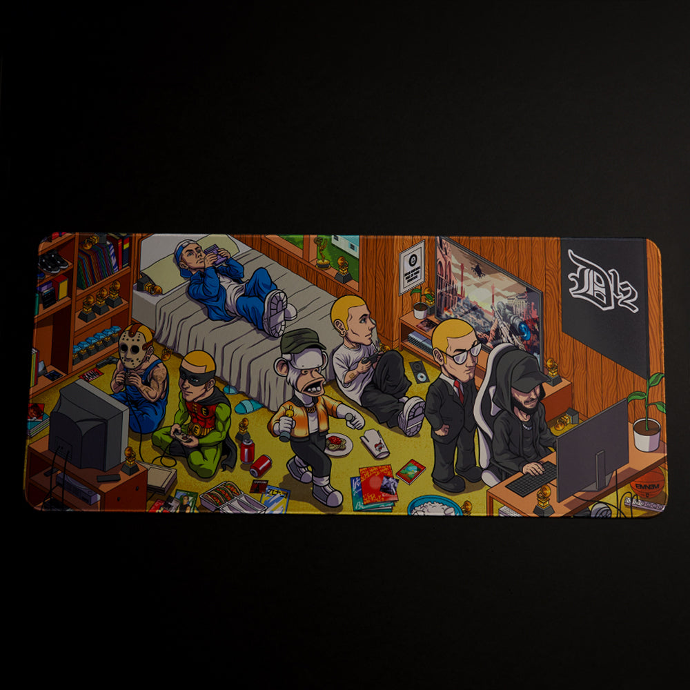 Shady Pro-Quality Deskmat (Woven Edge) - Official Eminem