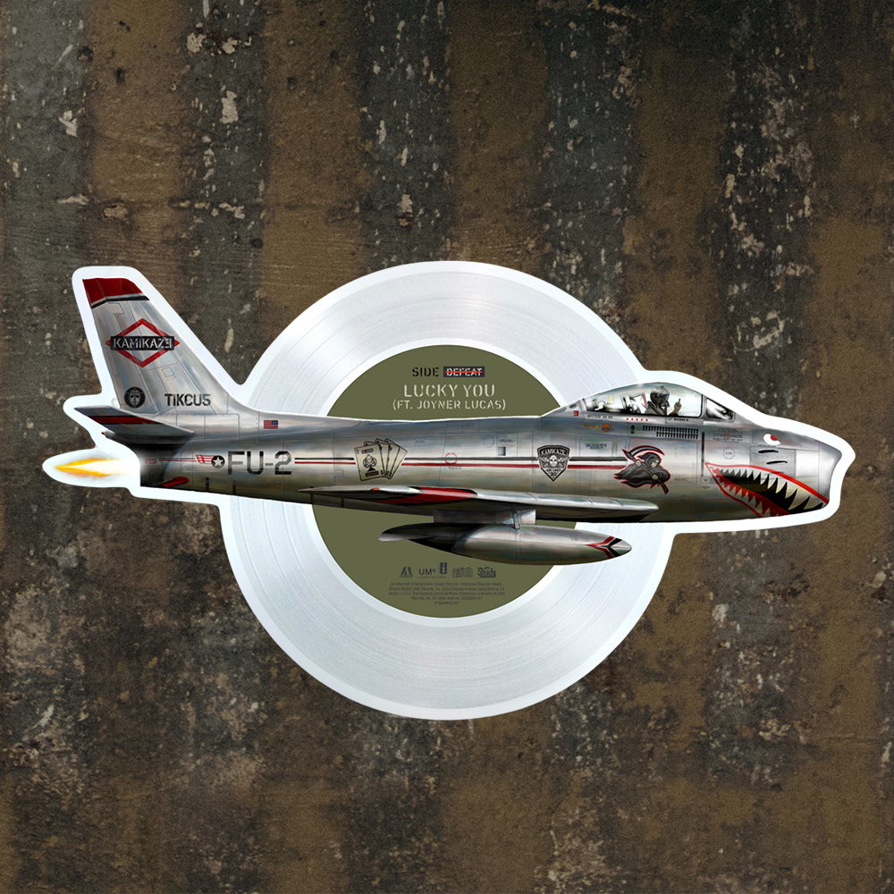 Kamikaze 5th Anniversary Die Cut Vinyl Right