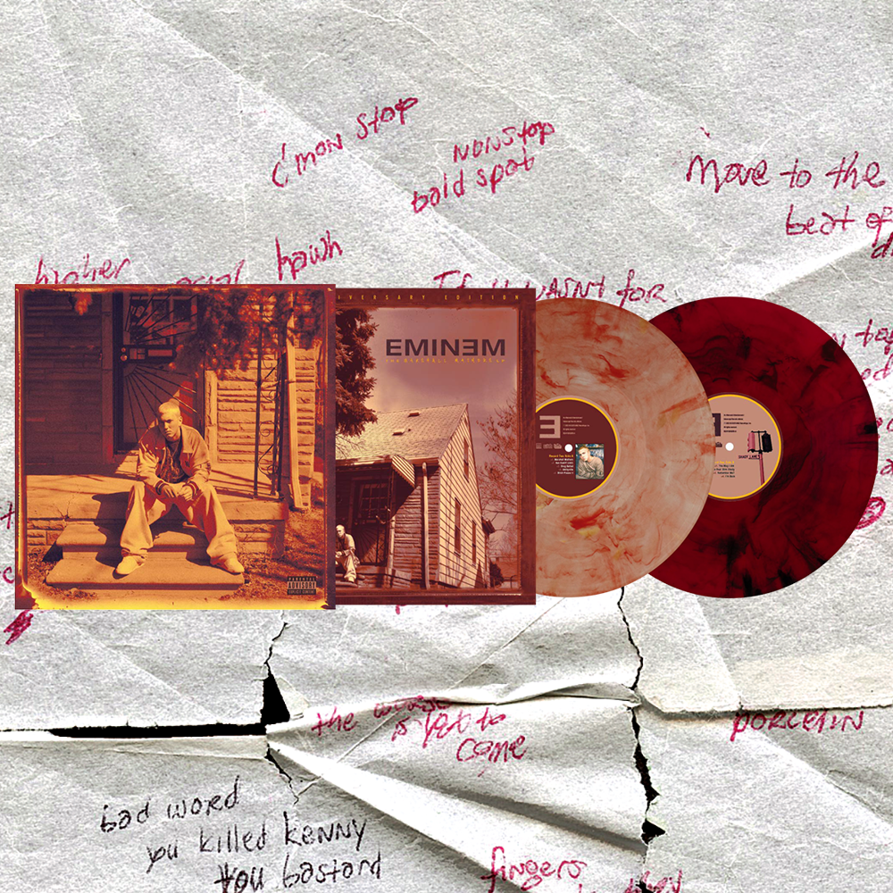The Marshall Mathers LP 25th Anniversary Edition 2LP (Marble The Marshall Mathers LP 25th Anniversary Edition 2LP (Marble