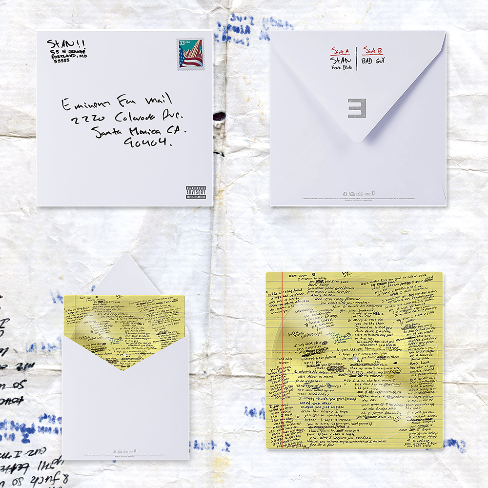 Stan Letter Vinyl Single - Official Eminem Online Store Stan Letter Vinyl Single - Official Eminem Online Store