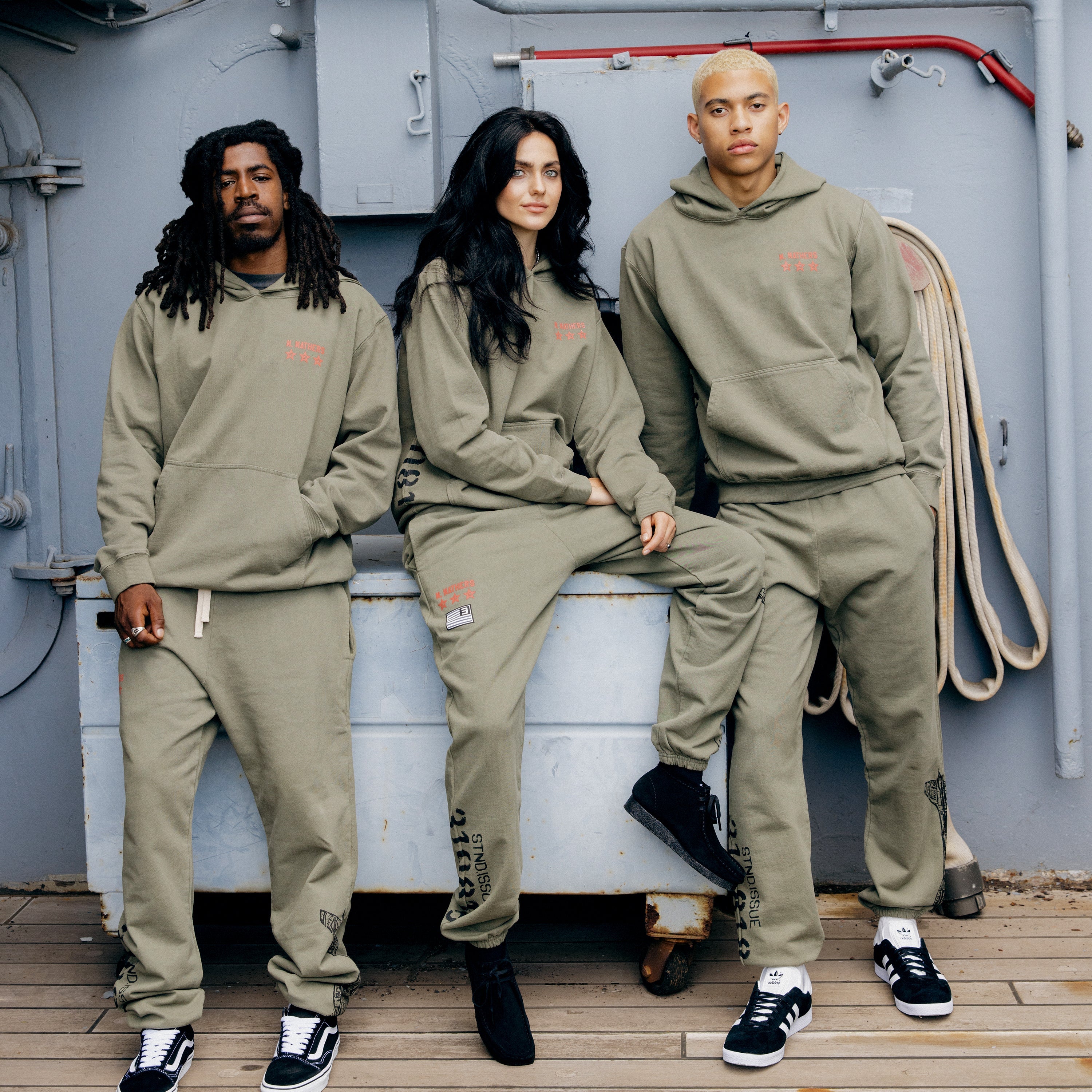 Kamikaze X Standard Issue Sweatpants (Burnt Olive) Official Eminem Online Store