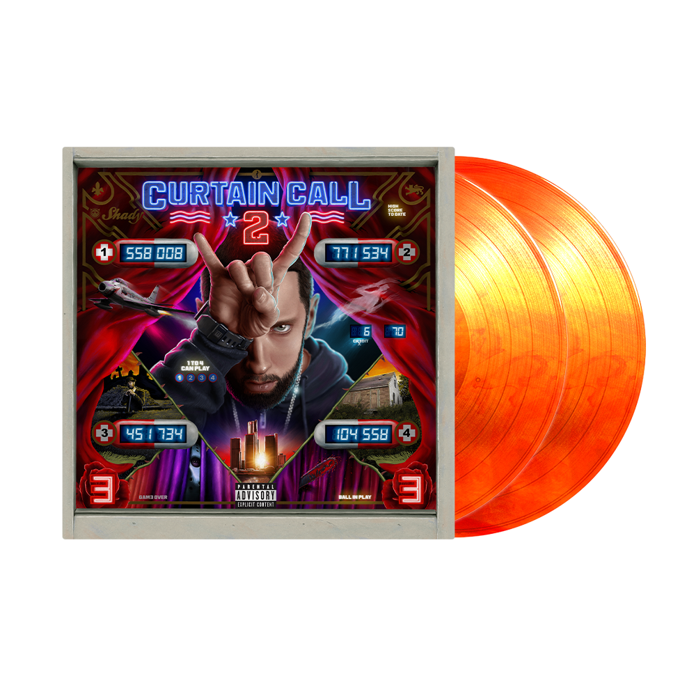 Curtain Call 2 Orange Vinyl - Official Eminem Online Store Curtain Call 2 Orange Vinyl - Official Eminem Online Store