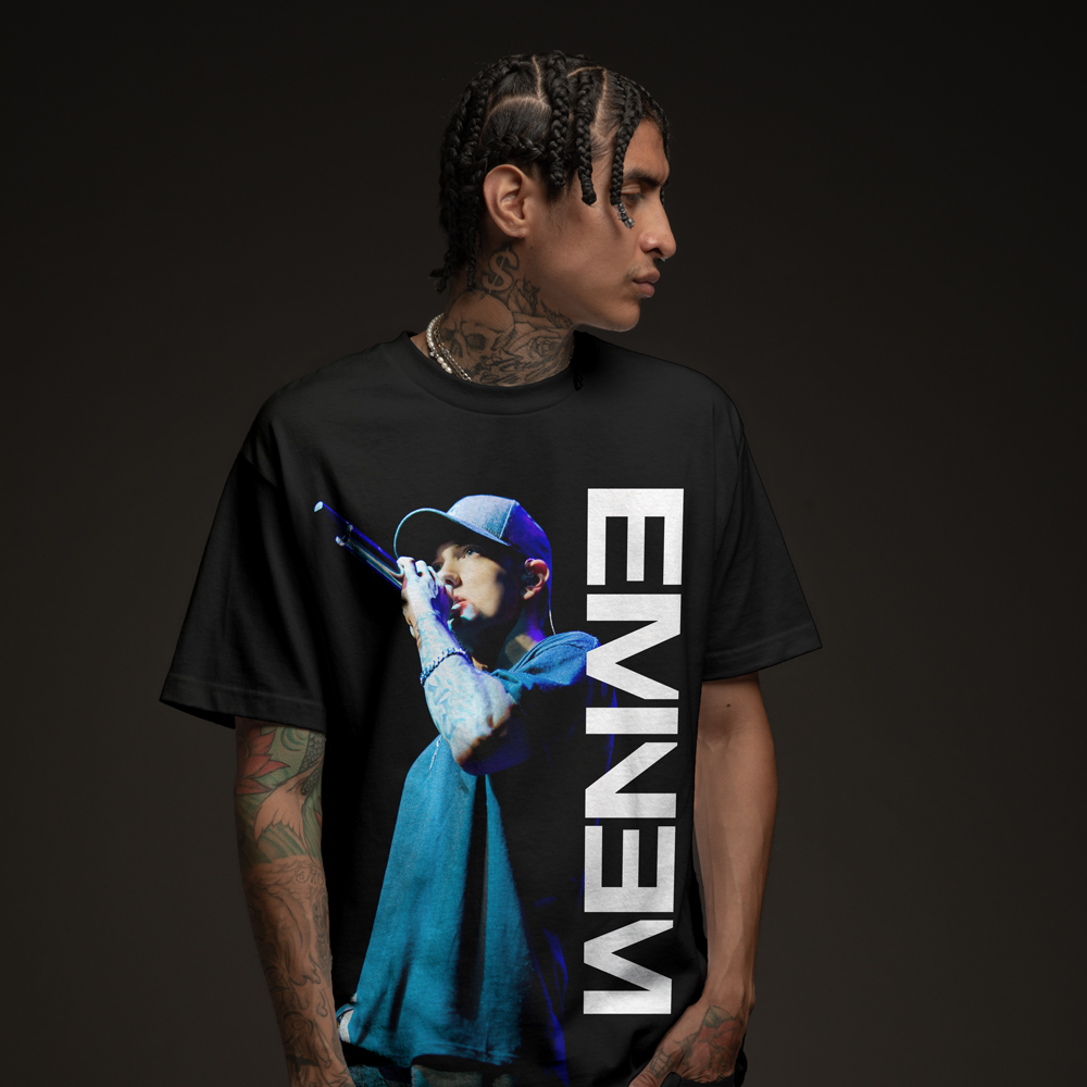On The Mic T-Shirt - Official Eminem Online Store