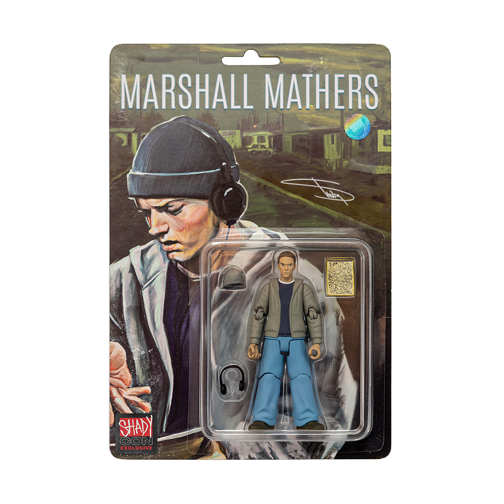 Shady Con Marshall Mathers Action Figure (Autographed Shady Con Marshall Mathers Action Figure (Autographed