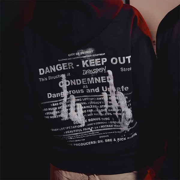 Mmlp2 Condemned Hoodie Official Eminem Online Store 6644