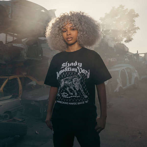 seksuel talent Smelte Shady Demolition Junkyard Dog T-Shirt (Black) – Official Eminem Online Store