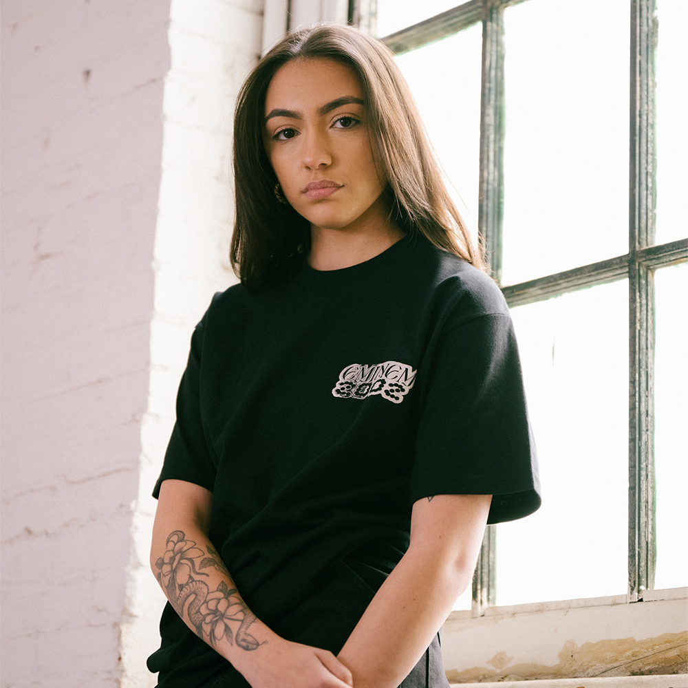 THE EMINEM SHOW CHROME LOGO T-SHIRT (BLACK) - Official Eminem