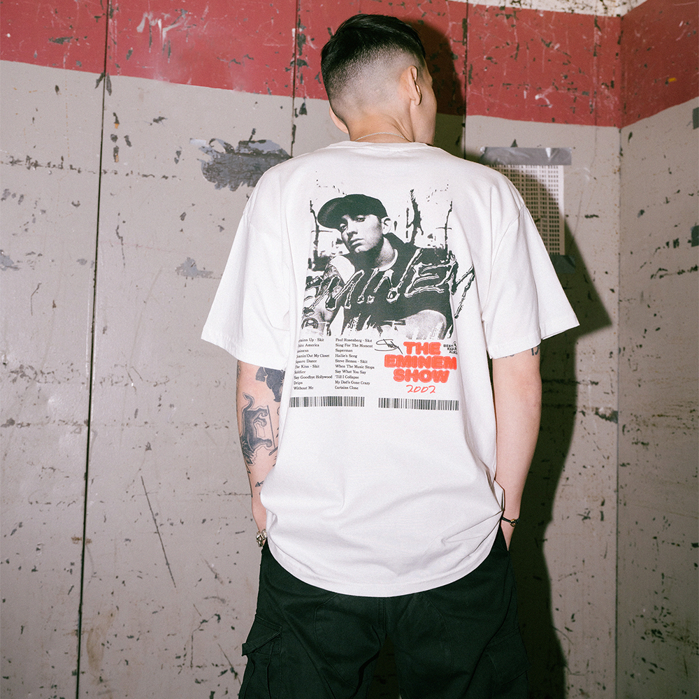 Eminem The Eminem Show Tシャツ THE EMINEM SHOW T-SHIRT (WHITE) - Official Eminem Online Store