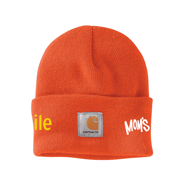 8 MILE x MOM S SPAGHETTI BEANIE ORANGE Official Eminem Online