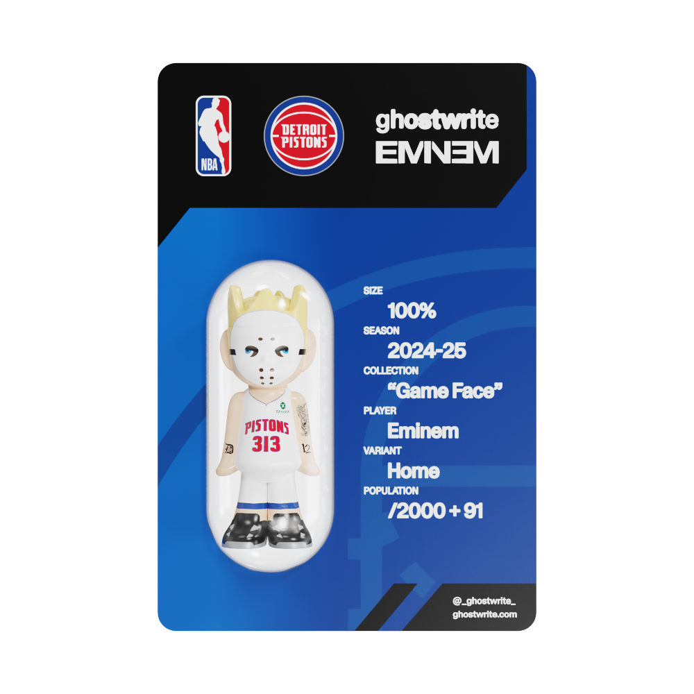 ghostwrite x NBA x Eminem “Game Face” 100%
