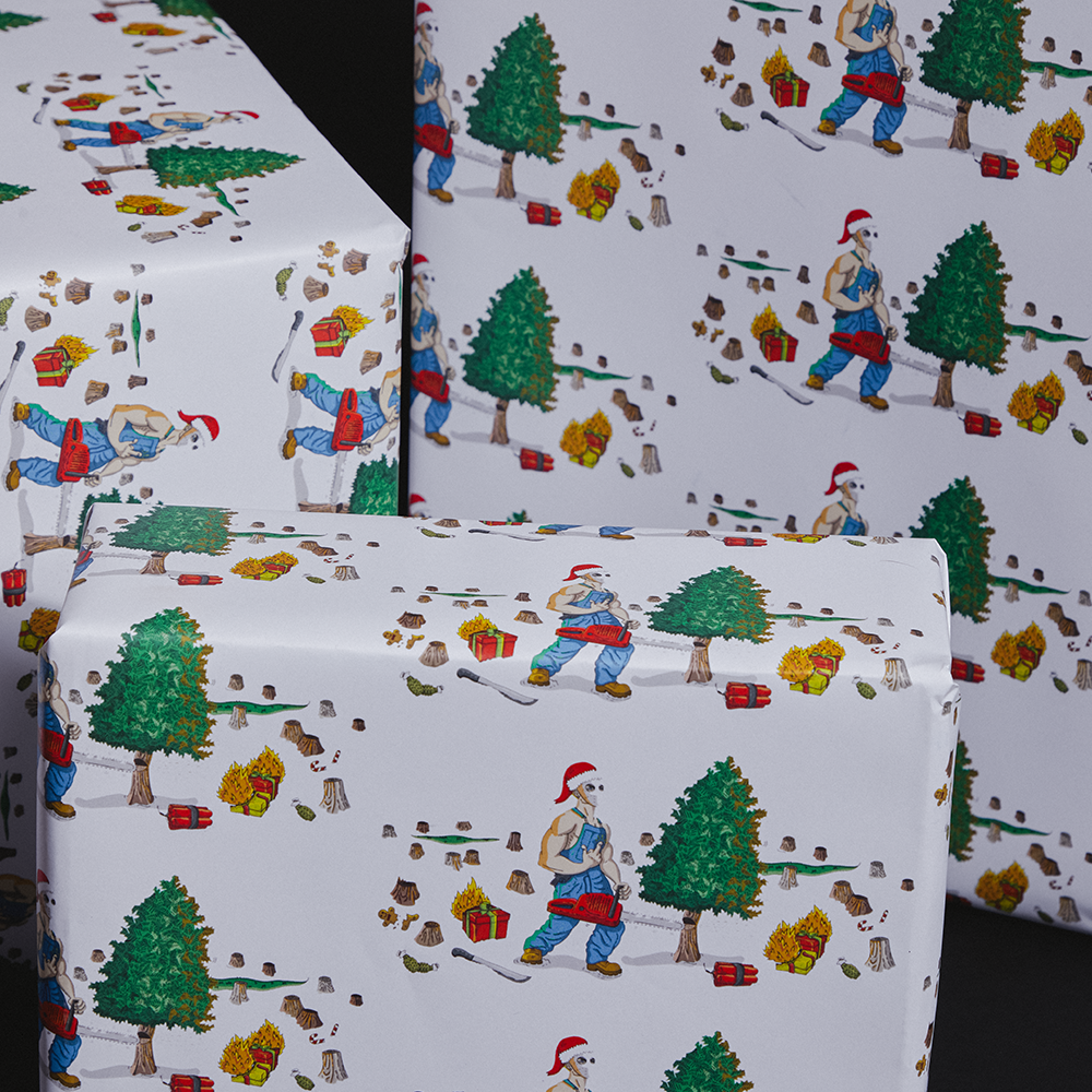 Slim Shady Chainsaw Rapping Paper (3 Sheets) - Official Eminem Online Store
