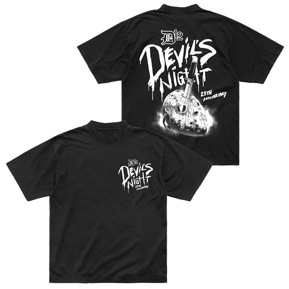 Devil's Night 25th Anniversary Mask T-Shirt