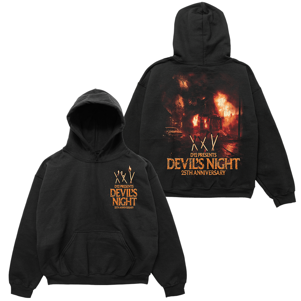 Devil's Night 25th Anniversary Match Stick Hoodie