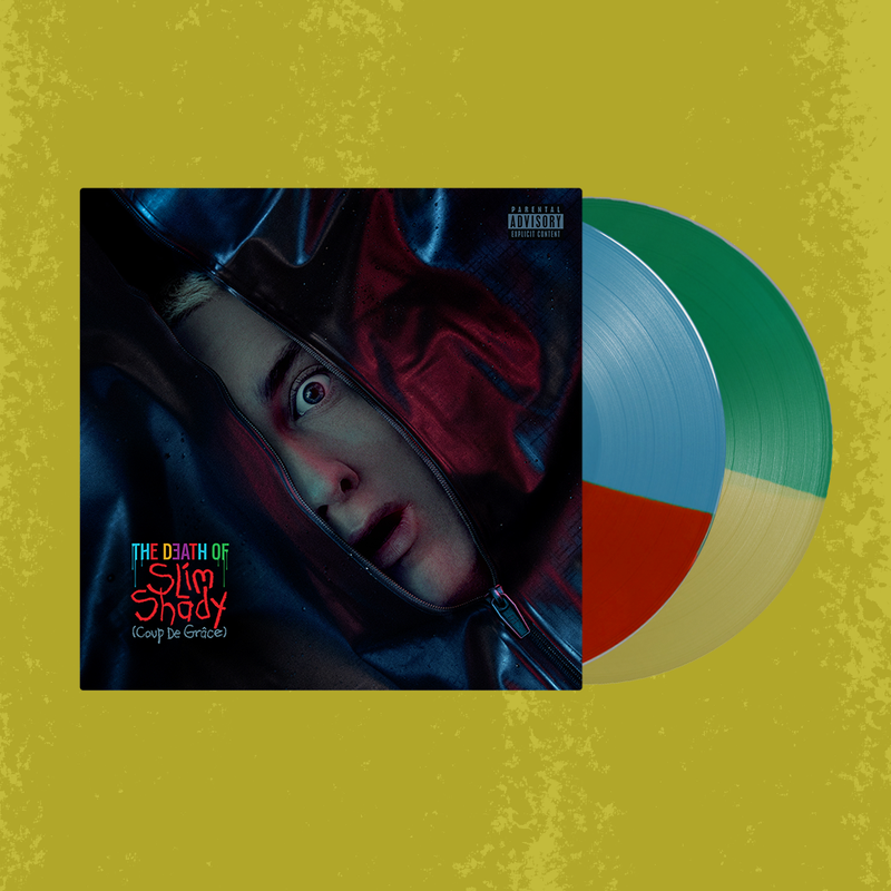 Eminem Slim Shady Autographié Originale Signée Récupération Disque Eminem Slim Shady Autographié Originale Signée Récupération Disque