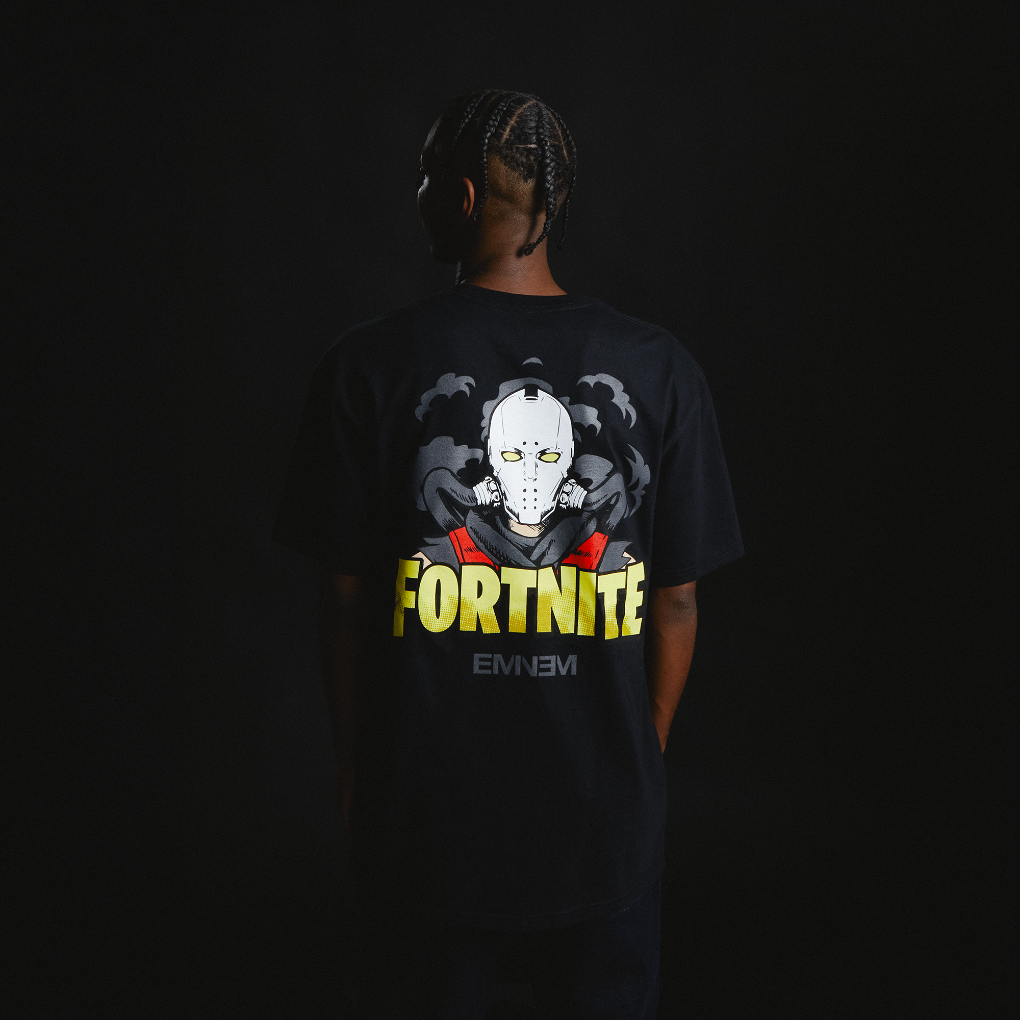 Eminem x Fortnite Rap Boy Reloaded T-Shirt Back