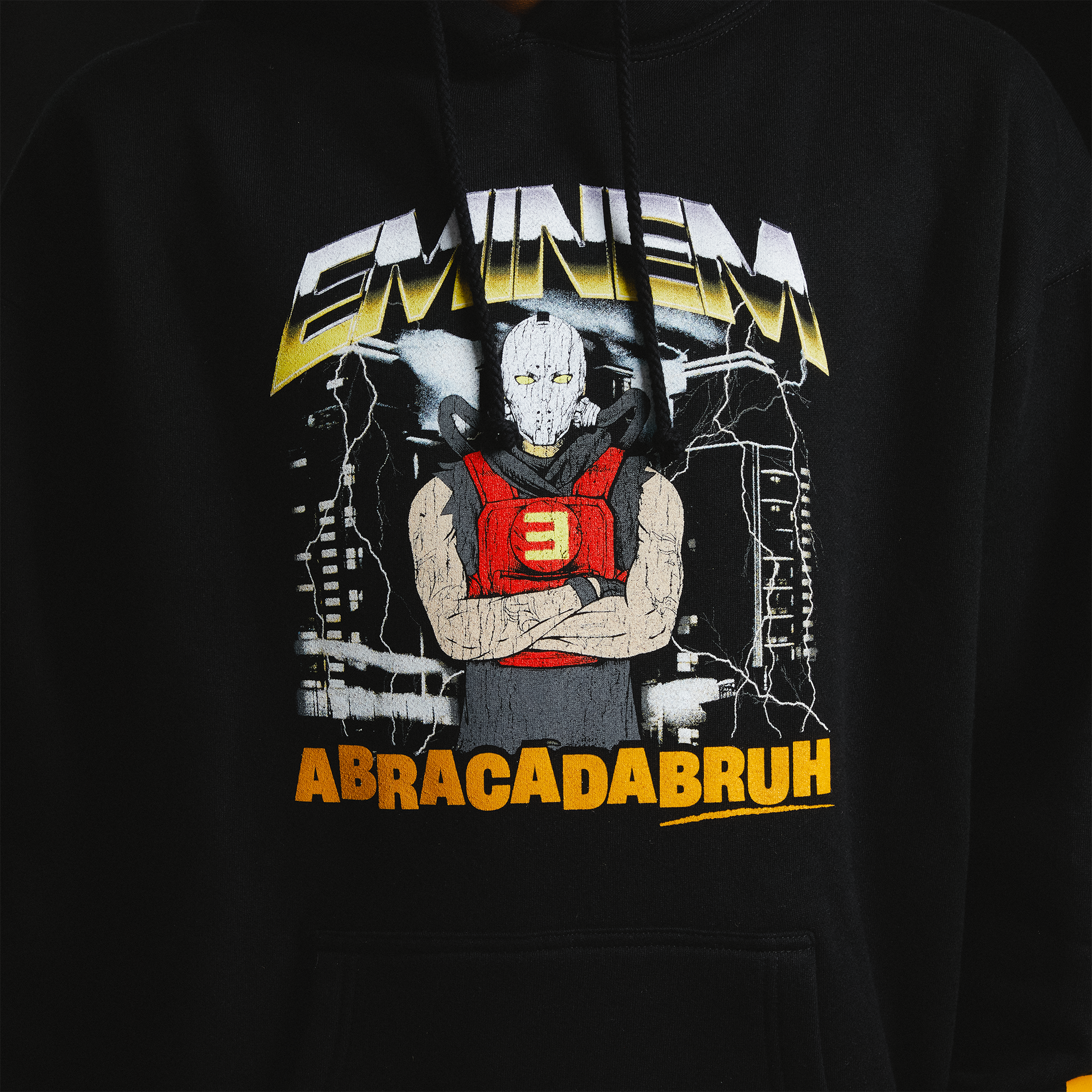 Eminem x Fortnite Rap Boy Reloaded Hoodie Front Detail