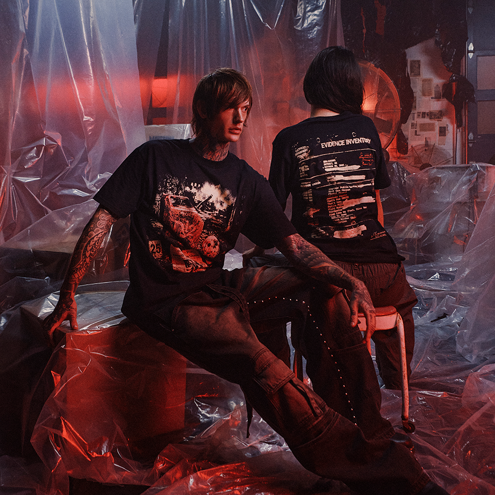 Devil's Night 25th Anniversary Evidence T-Shirt