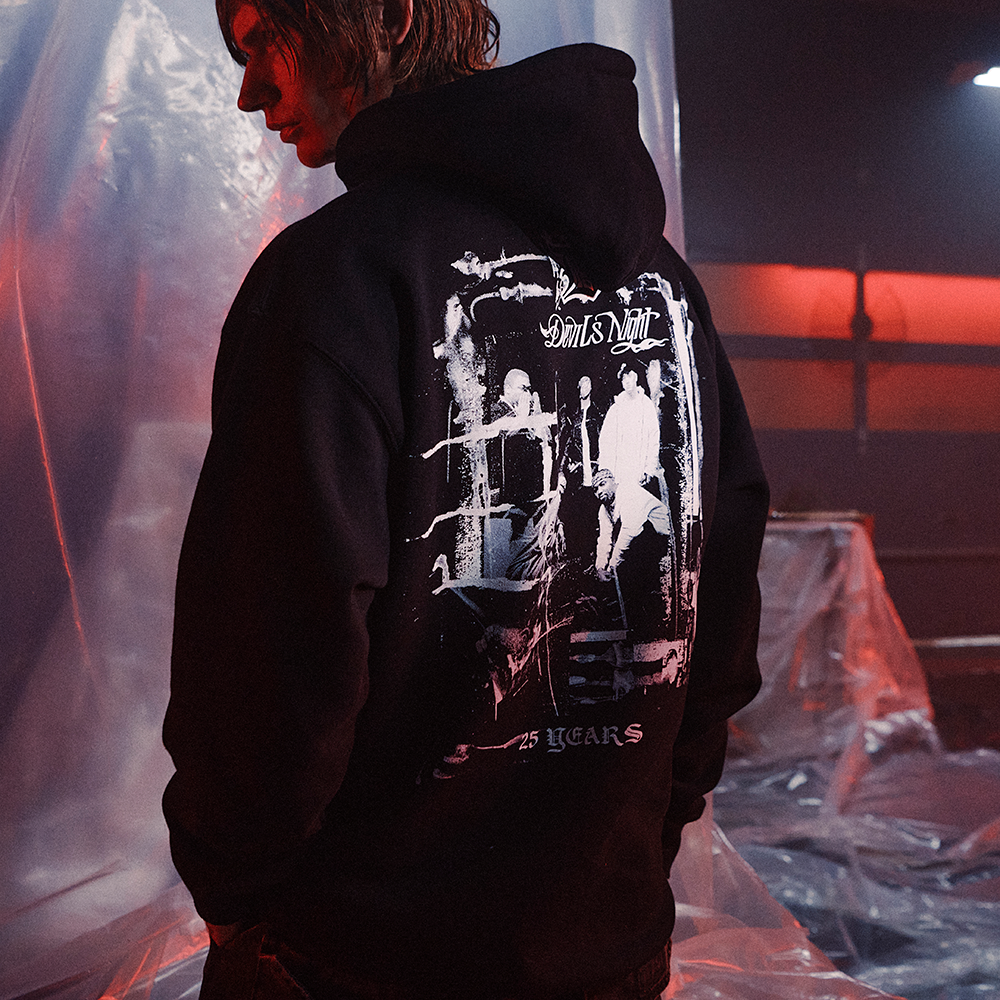 Devil's Night 25th Anniversary Album Hoodie Back