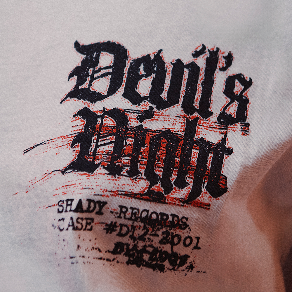 Devil's Night 25th Anniversary Kerosene T-Shirt Front Detail