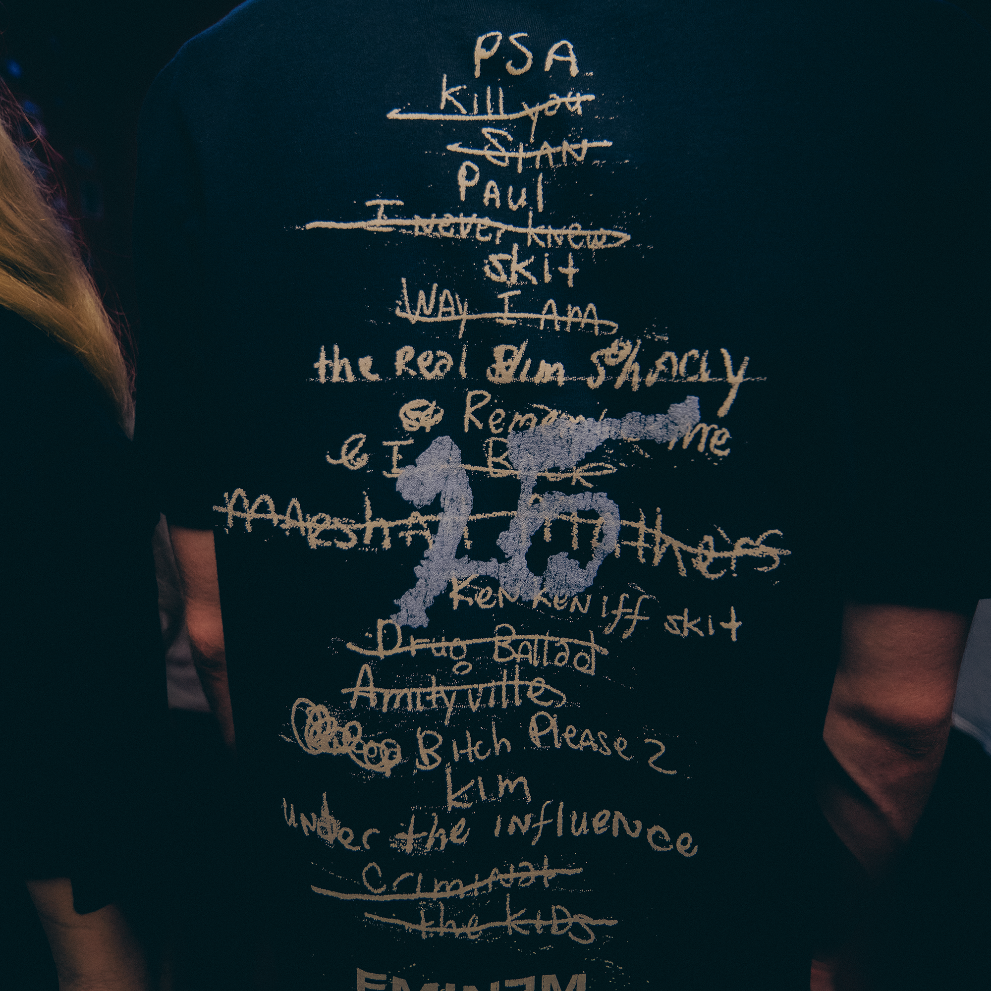 MMLP25 Tracklist T-Shirt (Black) 6 
