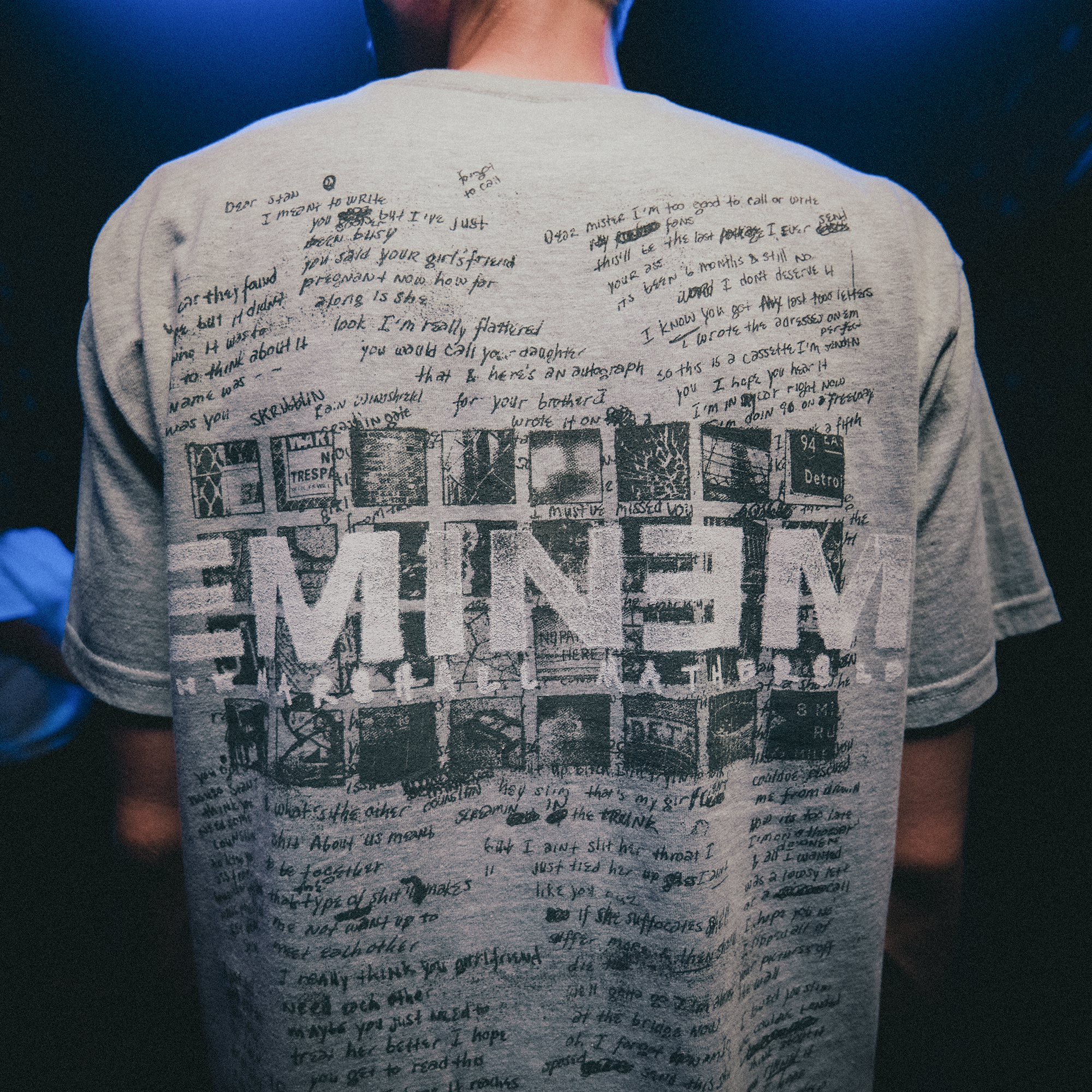 MMLP25 Scribble T-Shirt (Grey) - Official Eminem Online Store MMLP25 Scribble T-Shirt (Grey) - Official Eminem Online Store