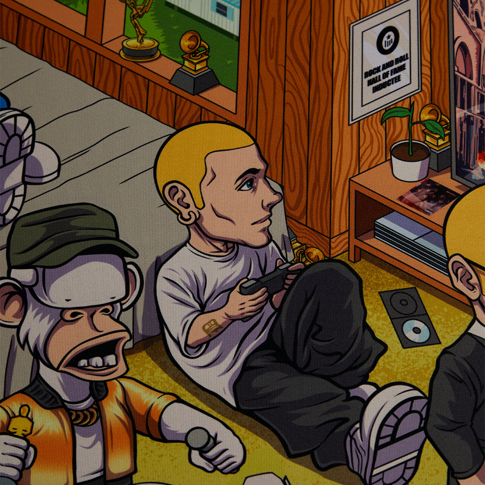 Shady Pro-Quality Deskmat (Woven Edge) - Official Eminem Online Store