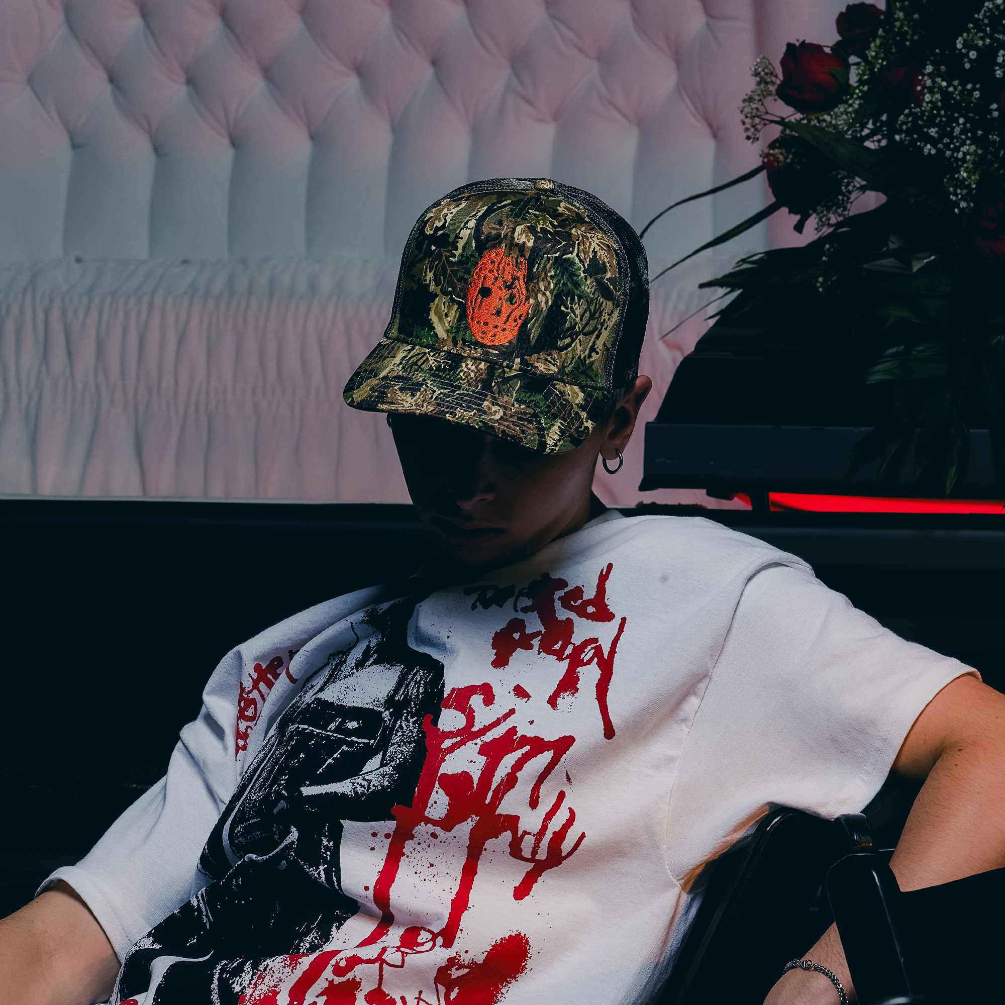TDOSS Mask Camo Trucker Hat