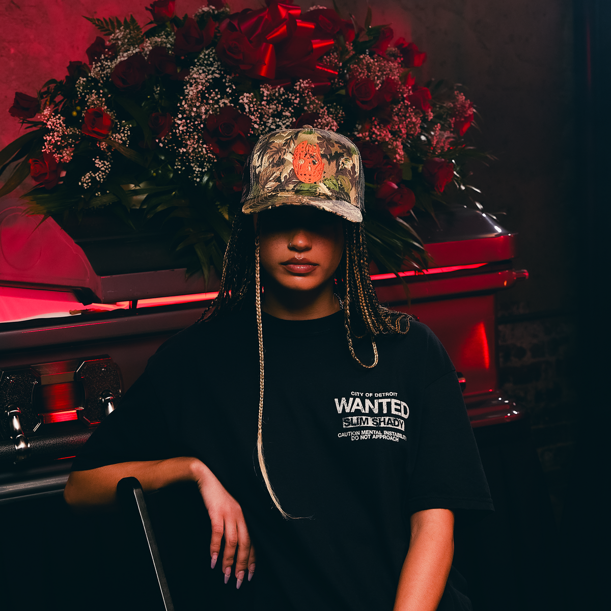 TDOSS Mask Camo Trucker Hat 2