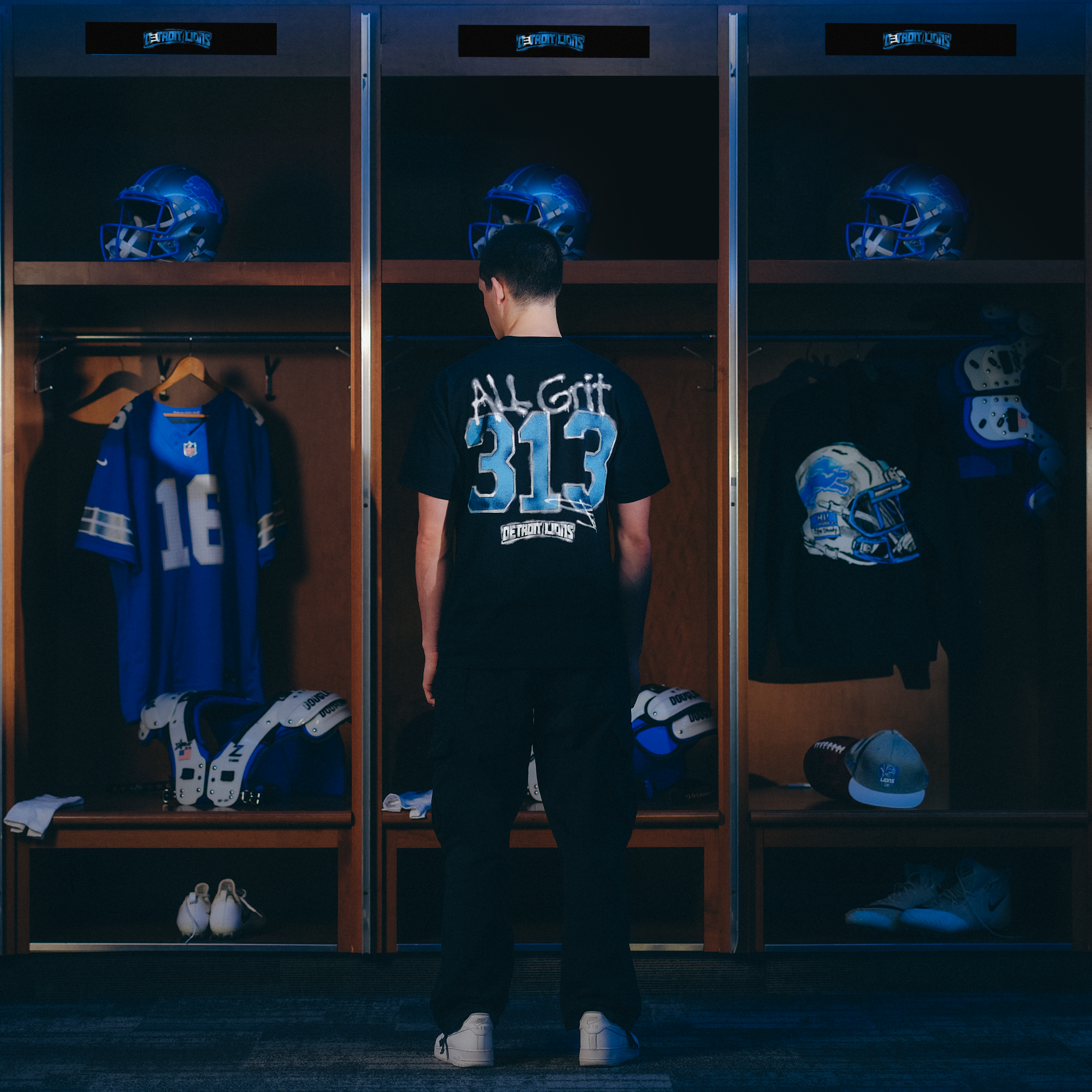 Eminem x Detroit Lions All Grit T-Shirt 6