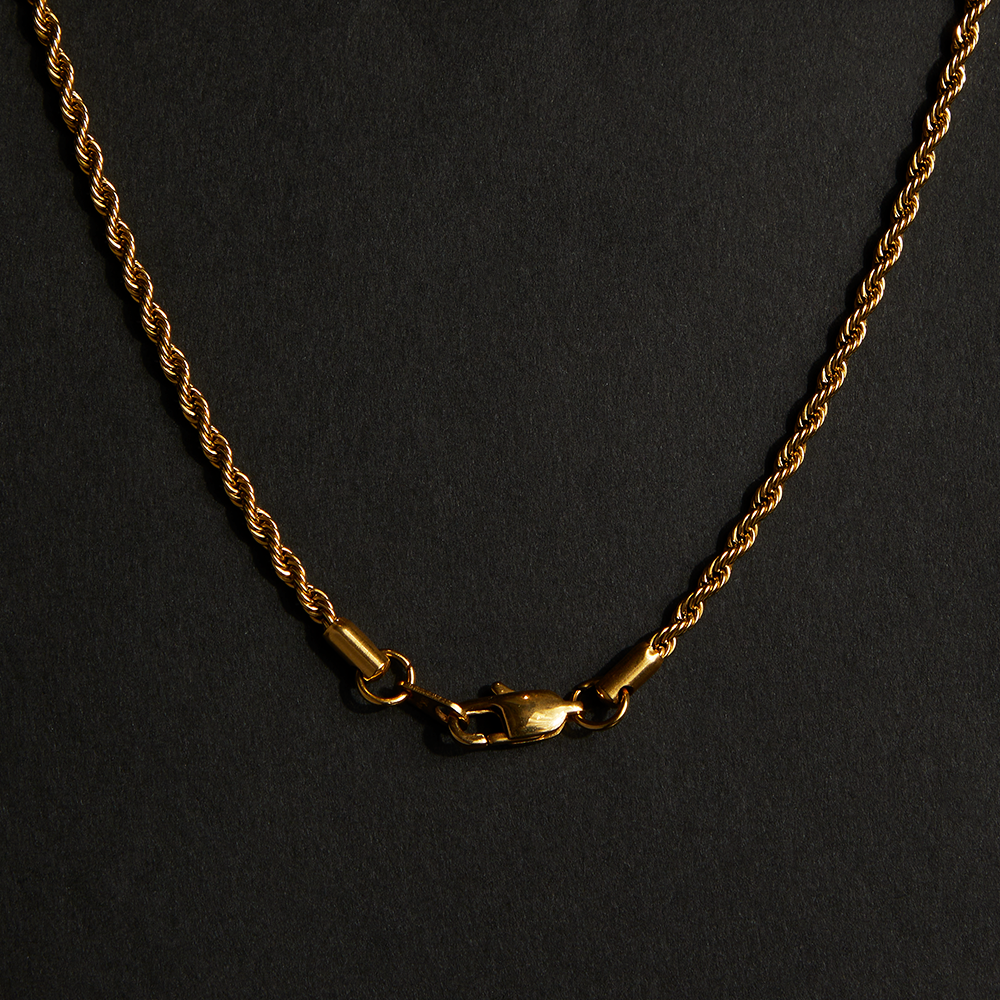 Hockey Mask Diamond Pendant & Chain (Gold) - Official Eminem Hockey Mask Diamond Pendant & Chain (Gold) - Official Eminem