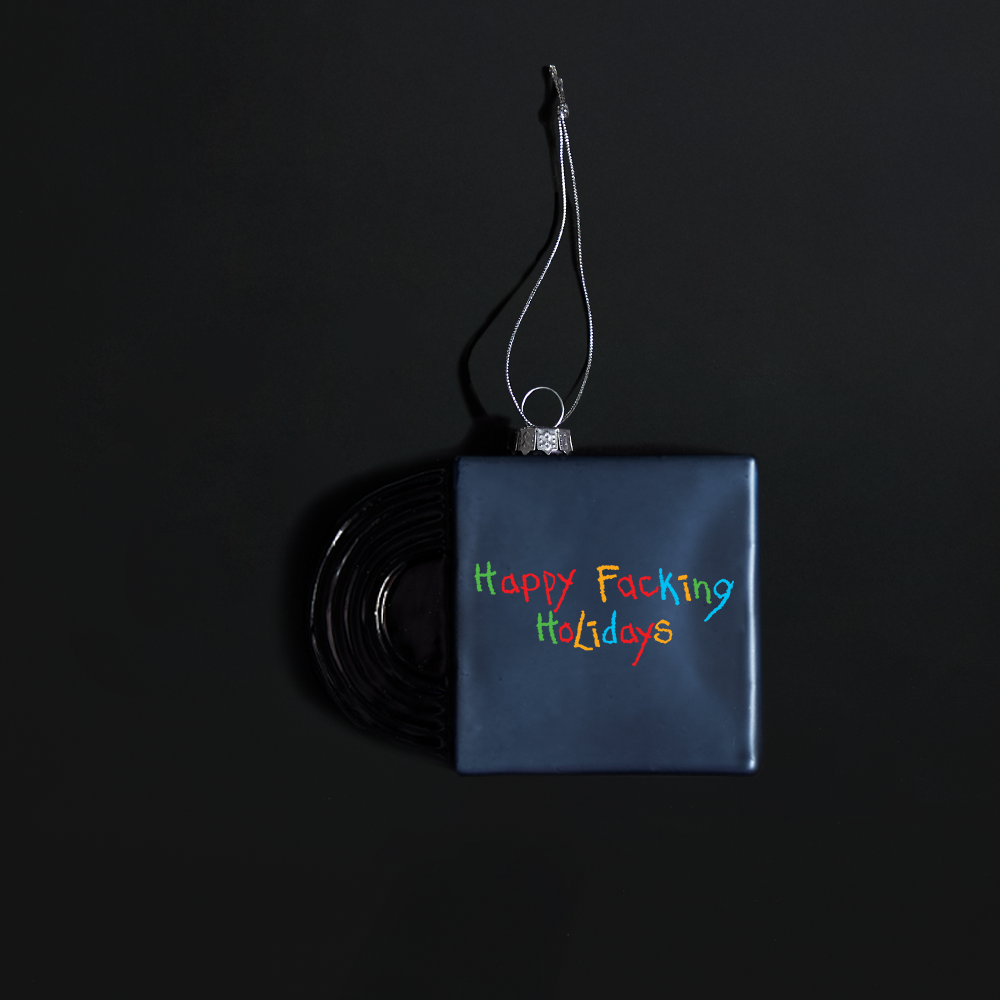 The Death of Slim Shady Ornament Back