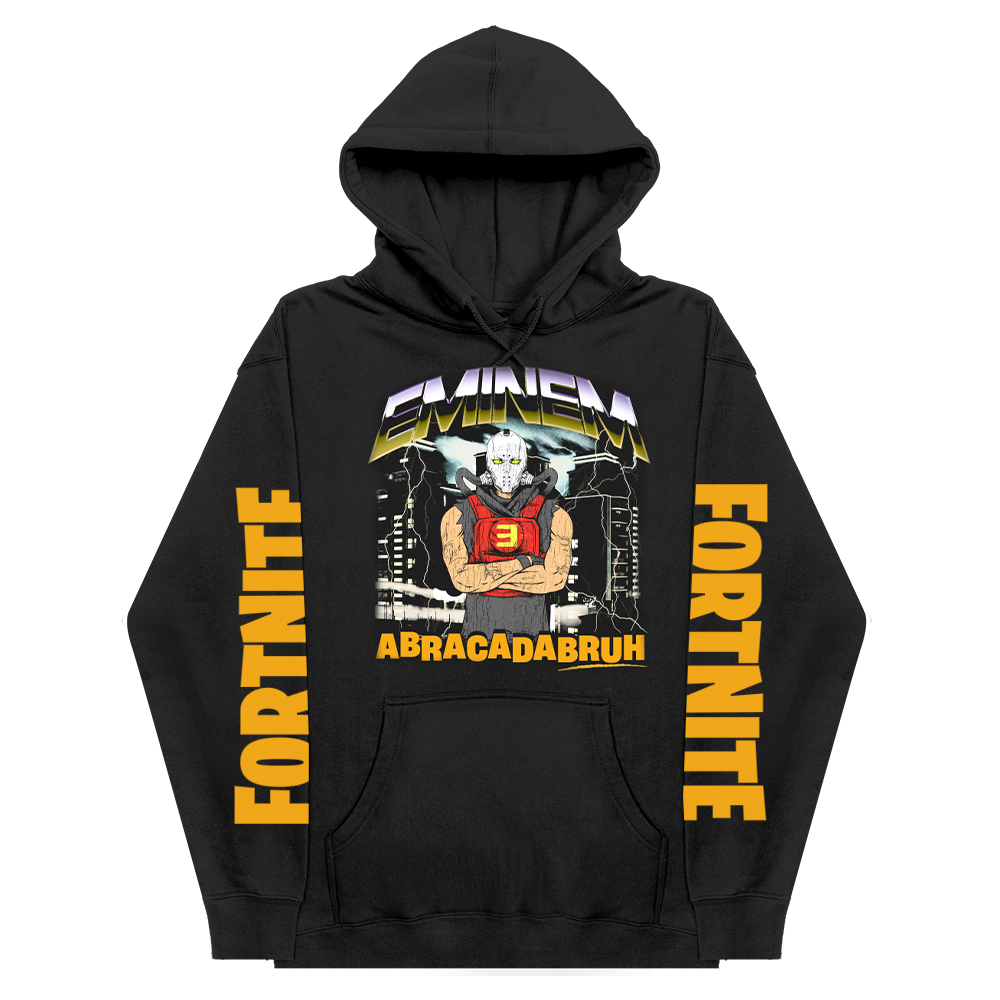 Eminem x Fortnite Rap Boy Reloaded Hoodie Front