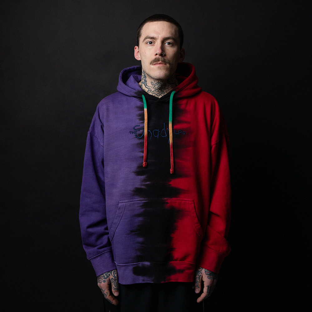 The Shady LPs Split Dye Hoodie