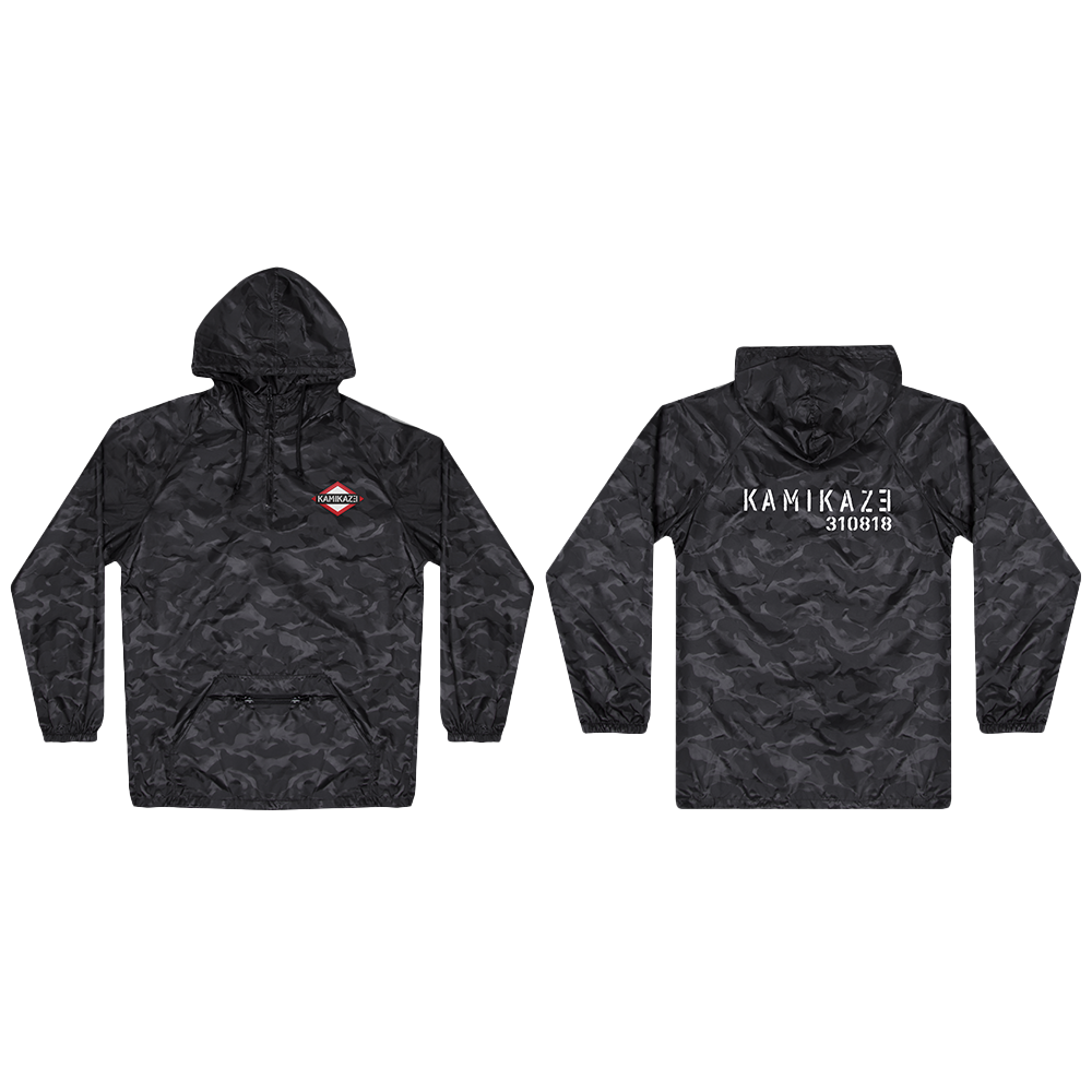 Black Camo Lightweight Jacket