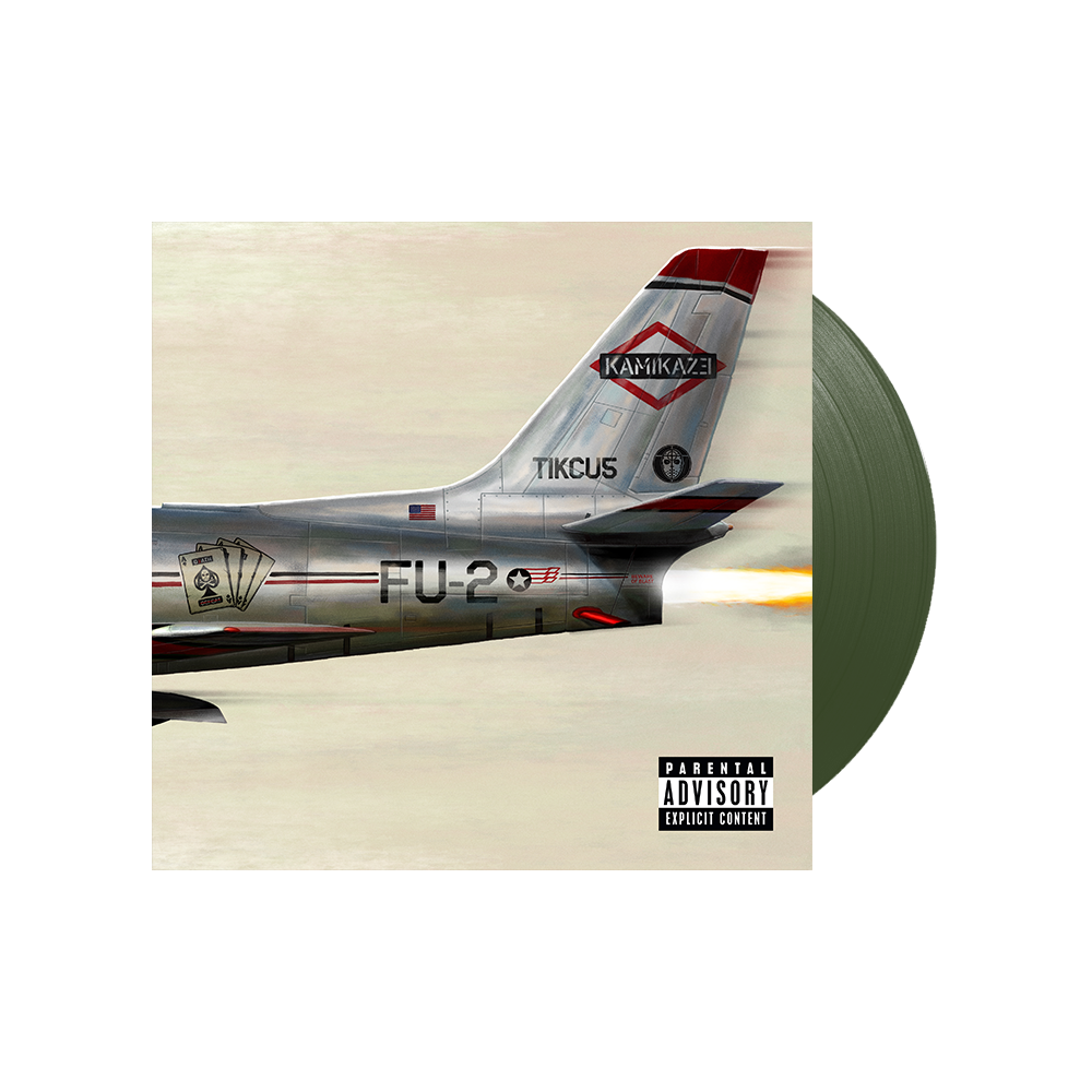 Kamikaze Olive Green LP – Official Eminem Online Store