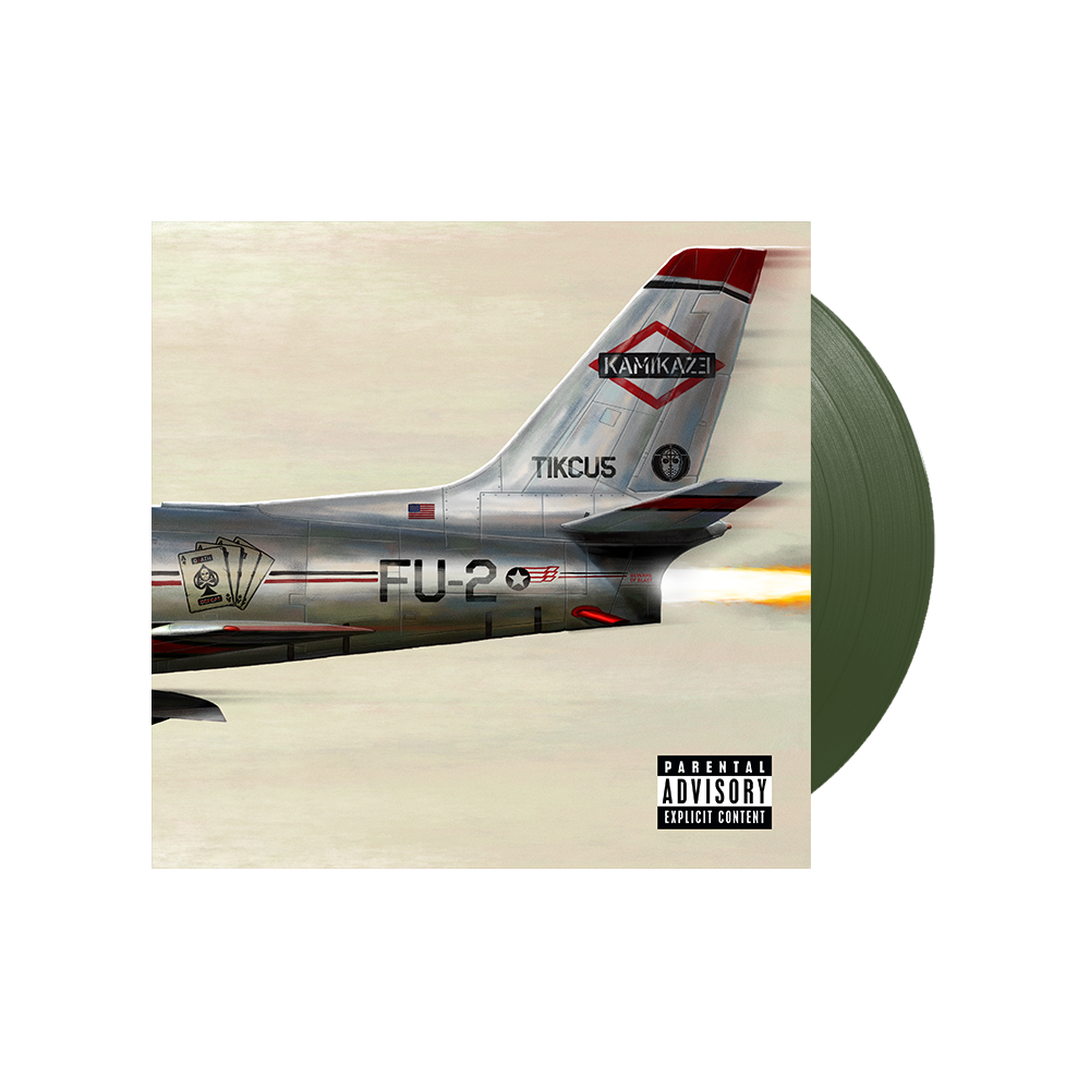Kamikaze Olive Green LP Official Eminem Online Store kamikaze-olive-green-lp-official-eminem-online-store