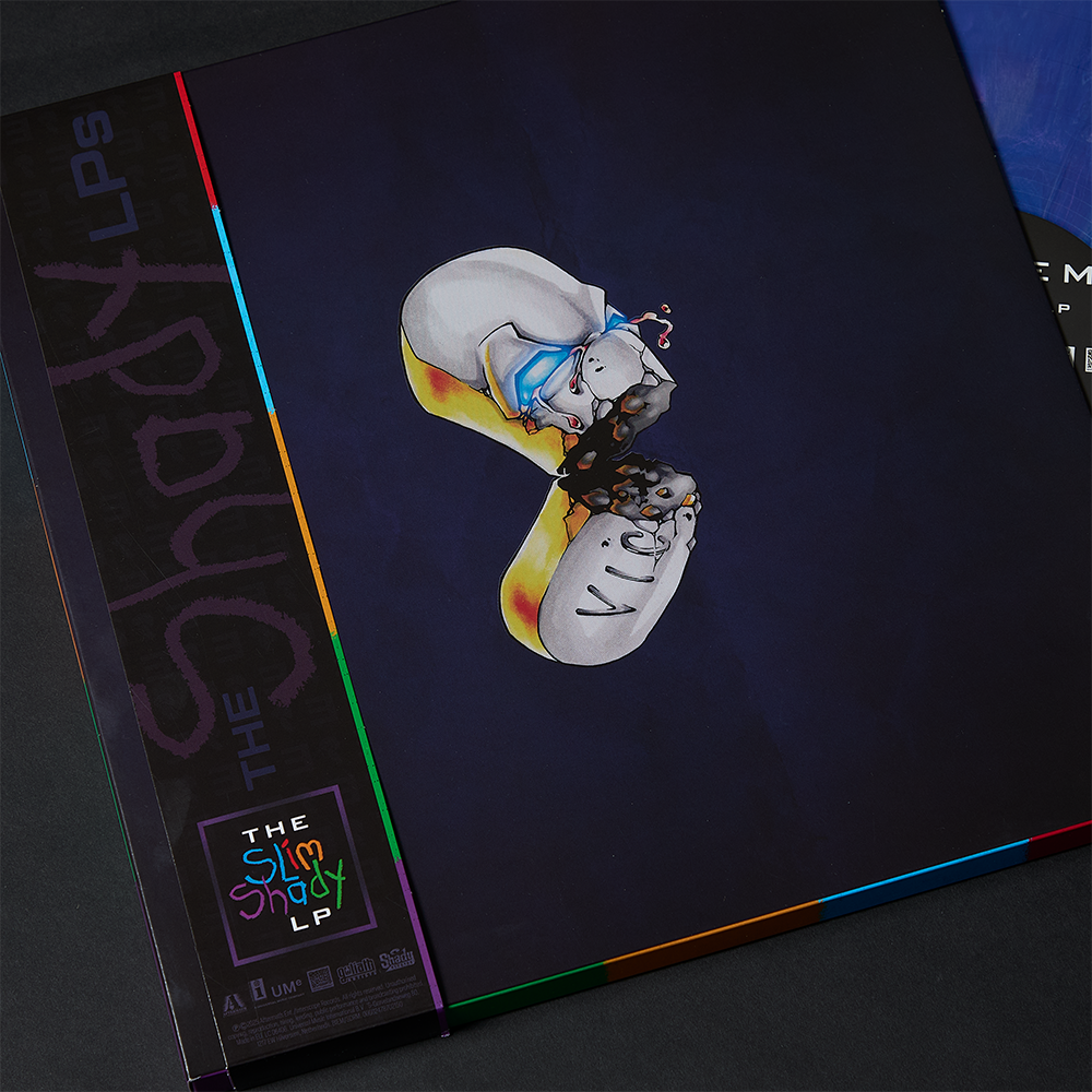 The Shady LPs Vinyl Front Cover Detail