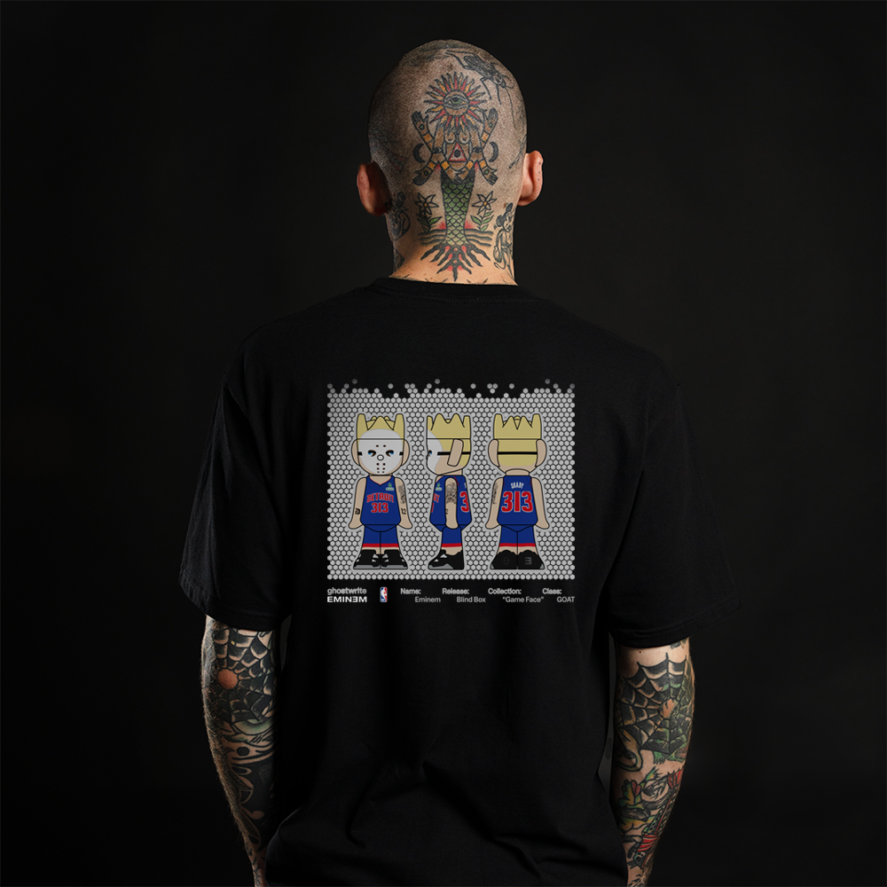 ghostwrite x NBA x Eminem “Game Face” T-Shirt