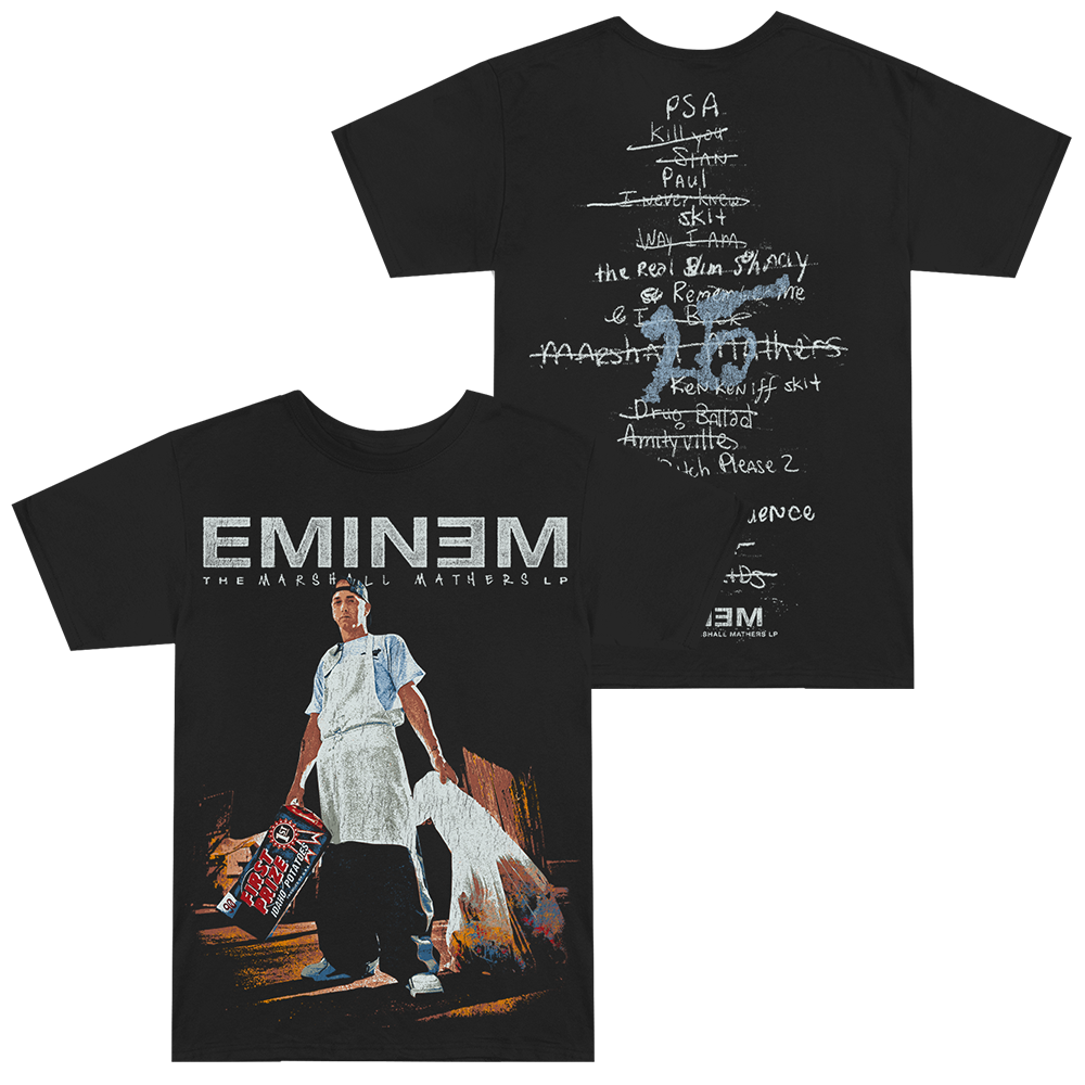 MMLP25 Tracklist T-Shirt (Black) 7