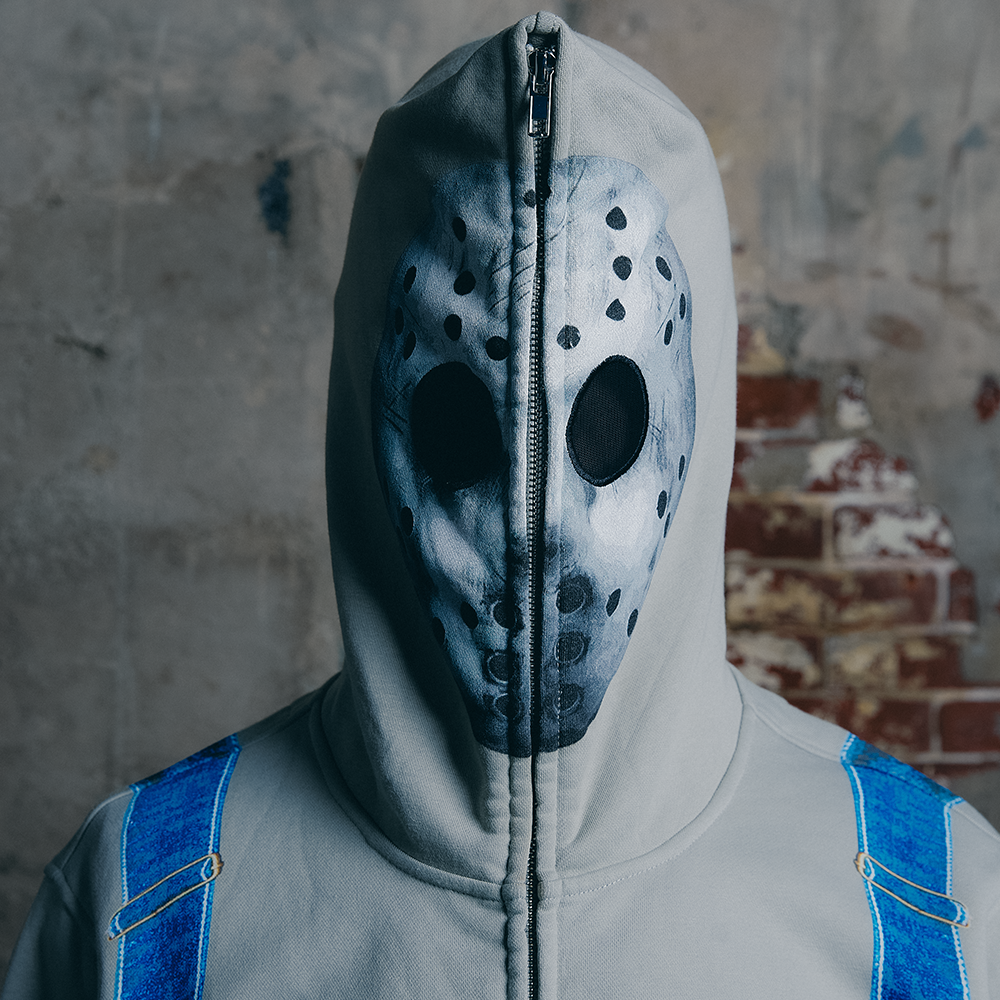 TDOSS Overall Full Zip Hoodie Mask