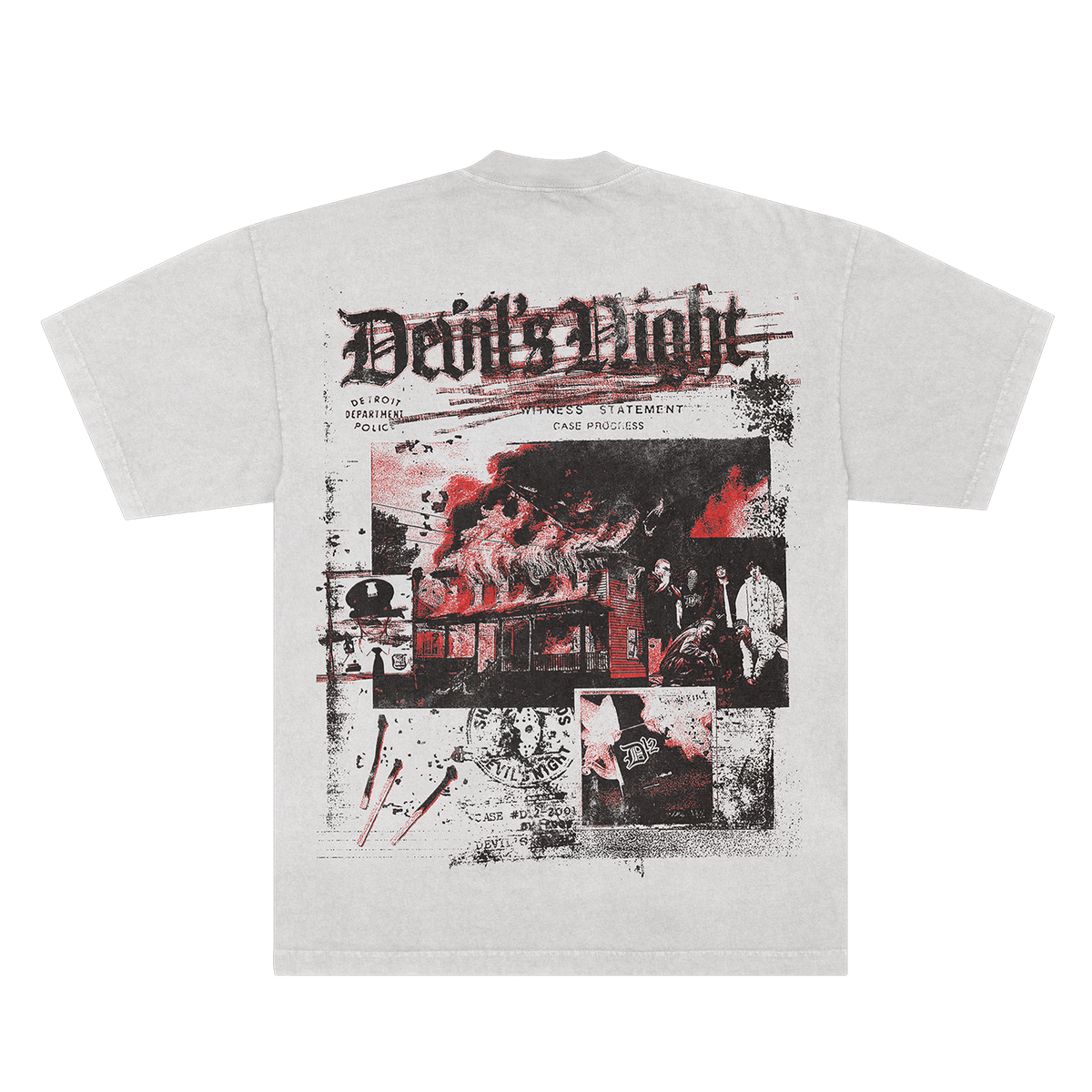 Devil's Night 25th Anniversary Kerosene T-Shirt Back