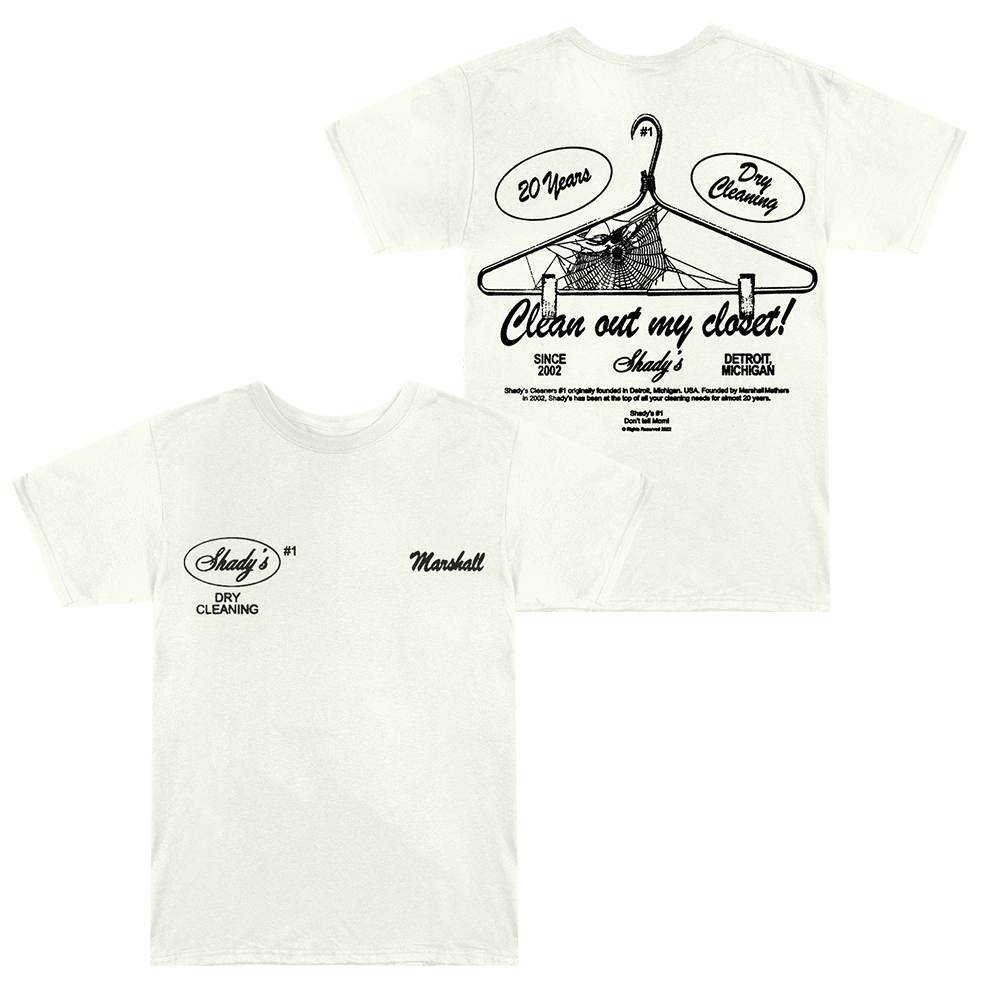 SHADY CLEANERS T-SHIRT (CREAM)