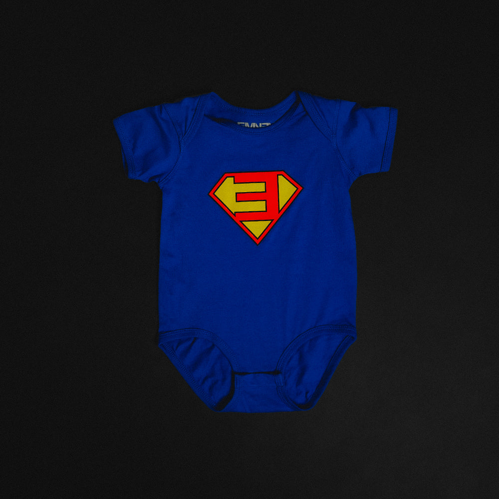 Super E Baby Onesie 1