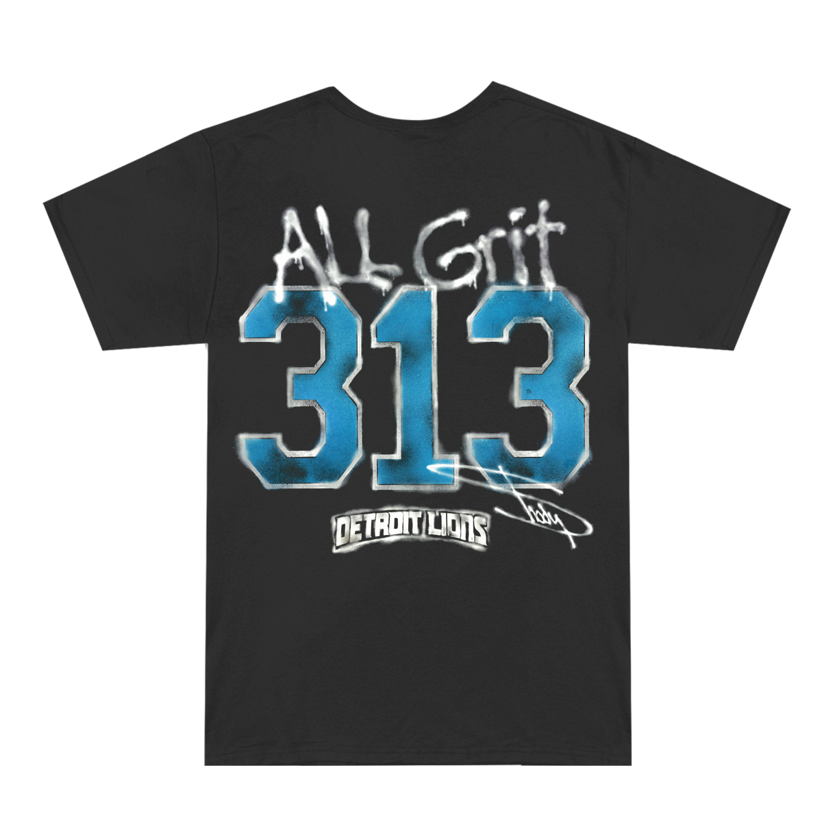 Eminem x Detroit Lions All Grit T-Shirt 12