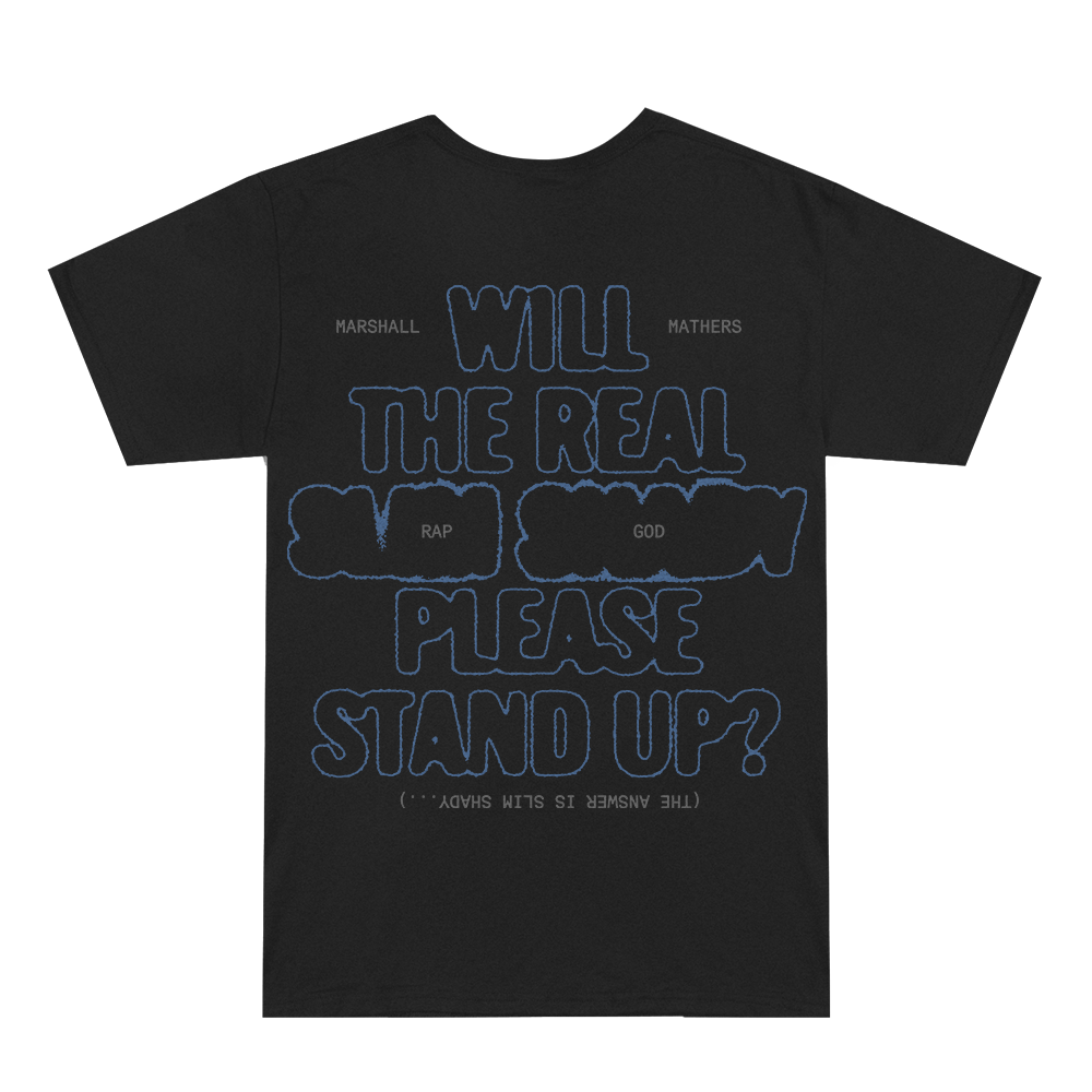The Answer Is? T-Shirt (Black) Back