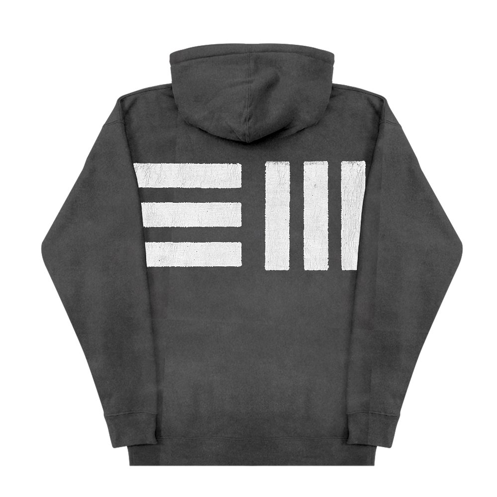 Eminem X JW III w/ 3M ™ Reflective Ink Hoodie Back