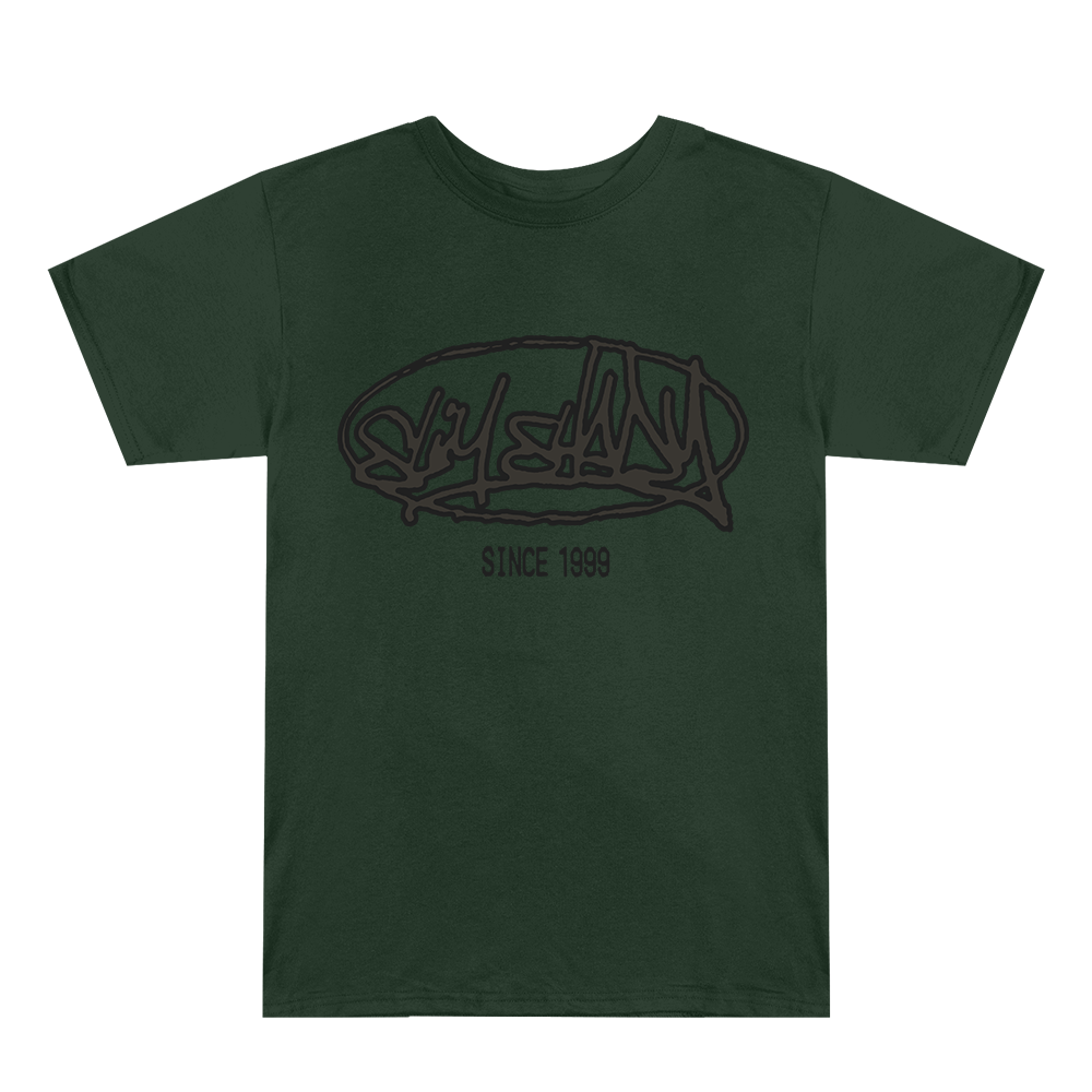 Plz Stand T-Shirt (Green) Front