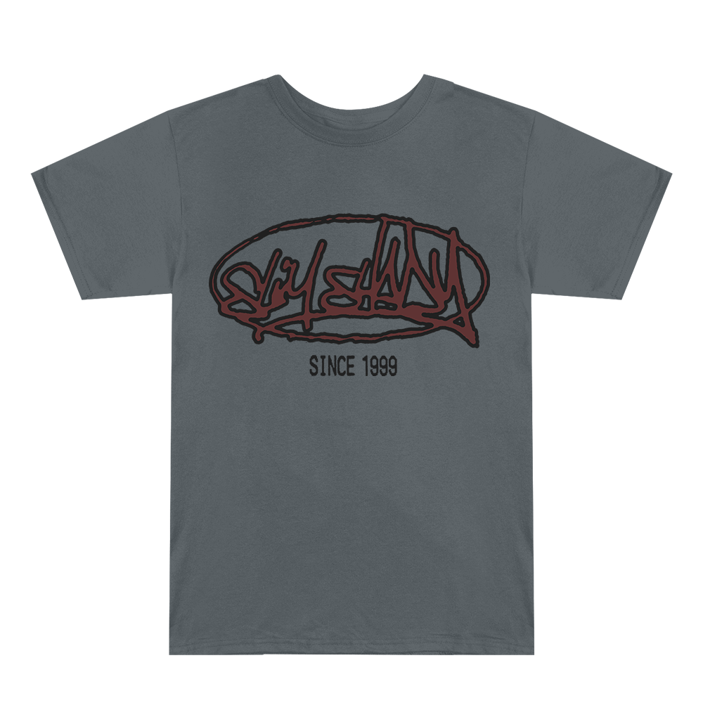 Plz Stand T-Shirt (Grey) Front