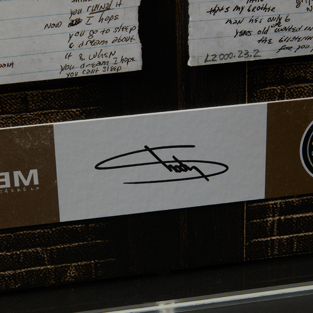 Stan Letters Shadow Box (Signed) - Official Eminem Online Store